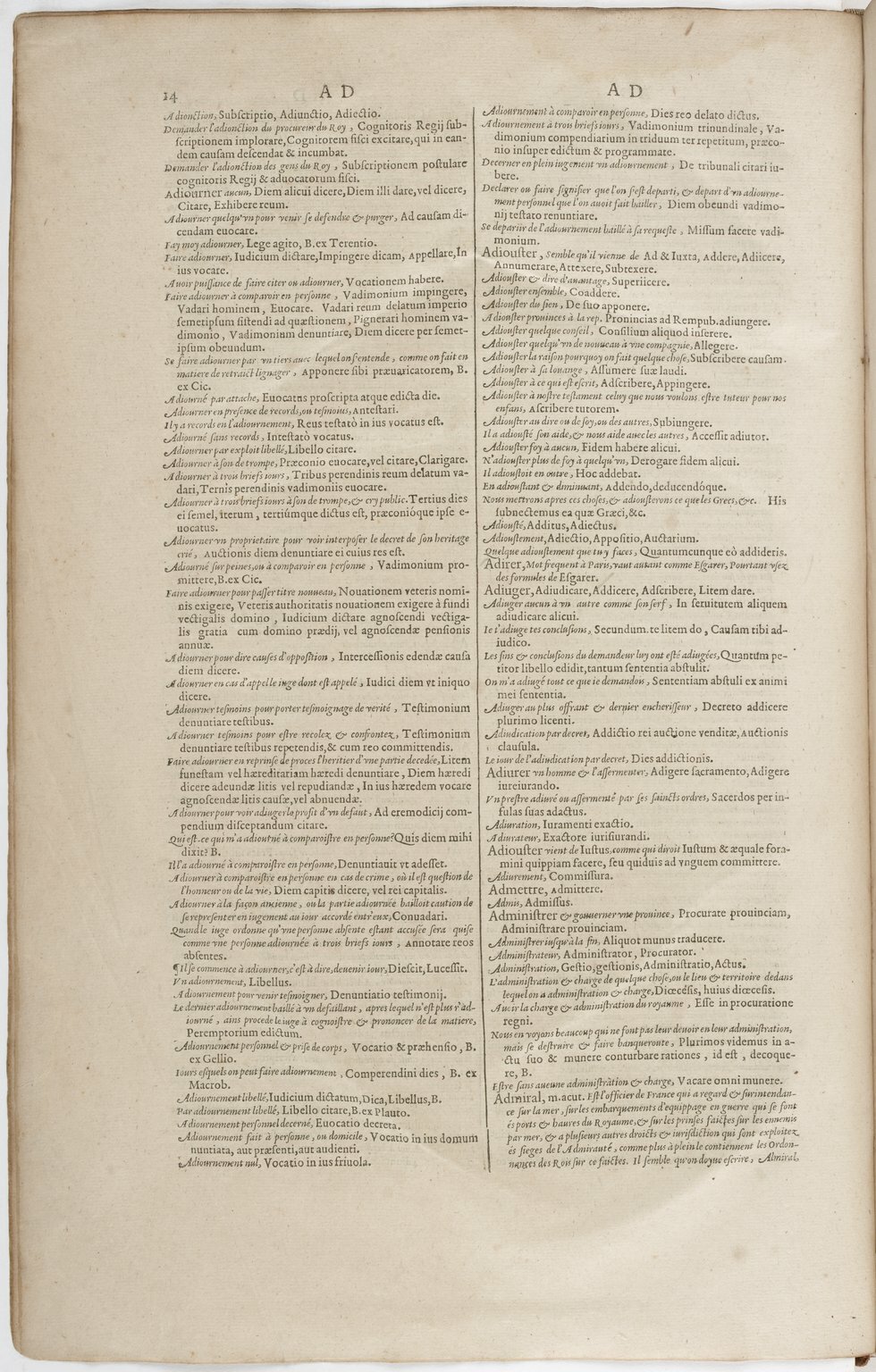 1606 - David Douceur - Trésor de la langue française - BnF