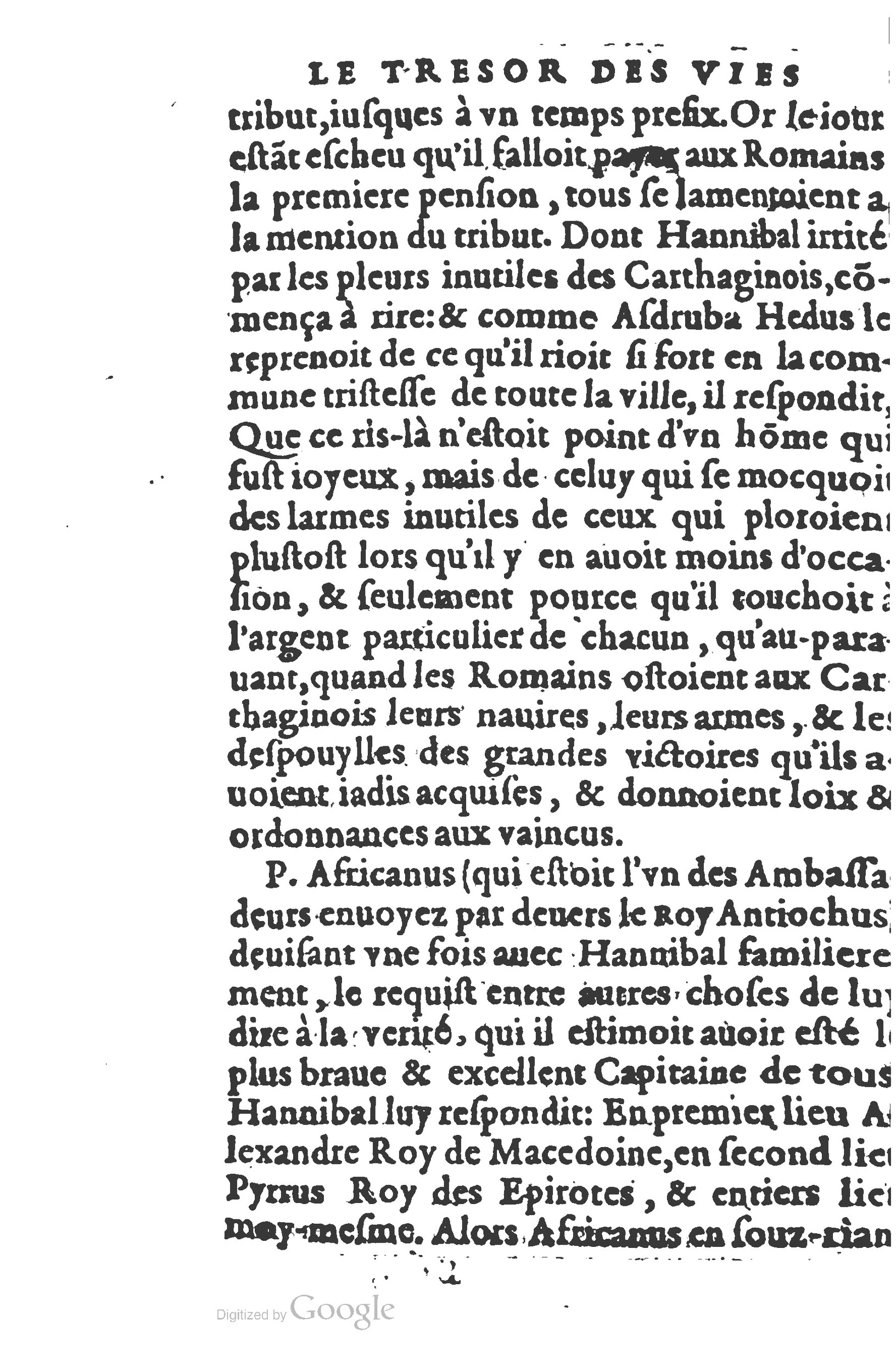 1577 - Claude Micard - Trésor des vies de Plutarque - BSB Munich