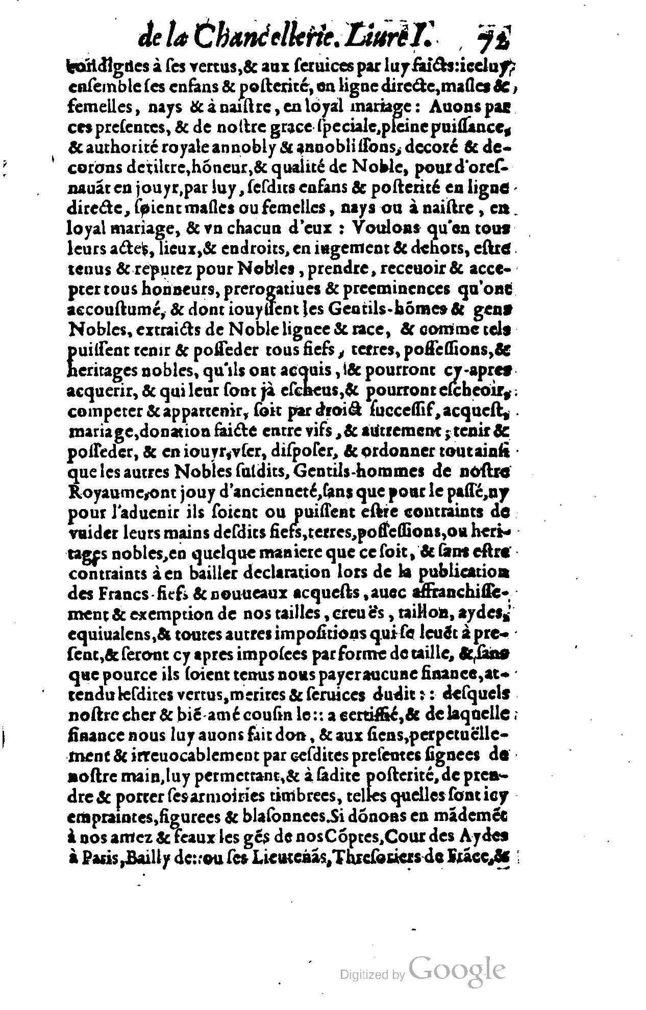 1614 - Jean Richer - Trésor du nouveau style et protocole de la chancellerie de France - BSB Munich