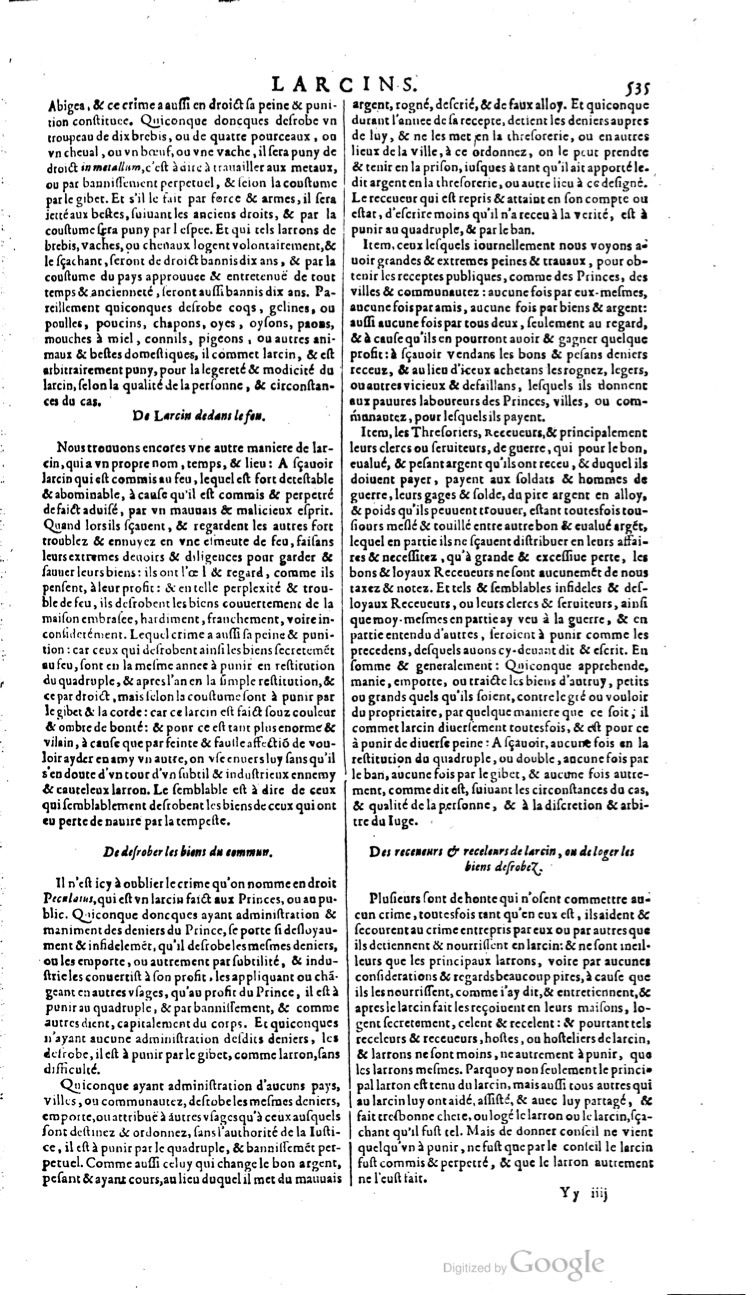 1629 - Veuve Nicolas Buon - Trésor du droit français (21754 T. 2) - BM Lyon