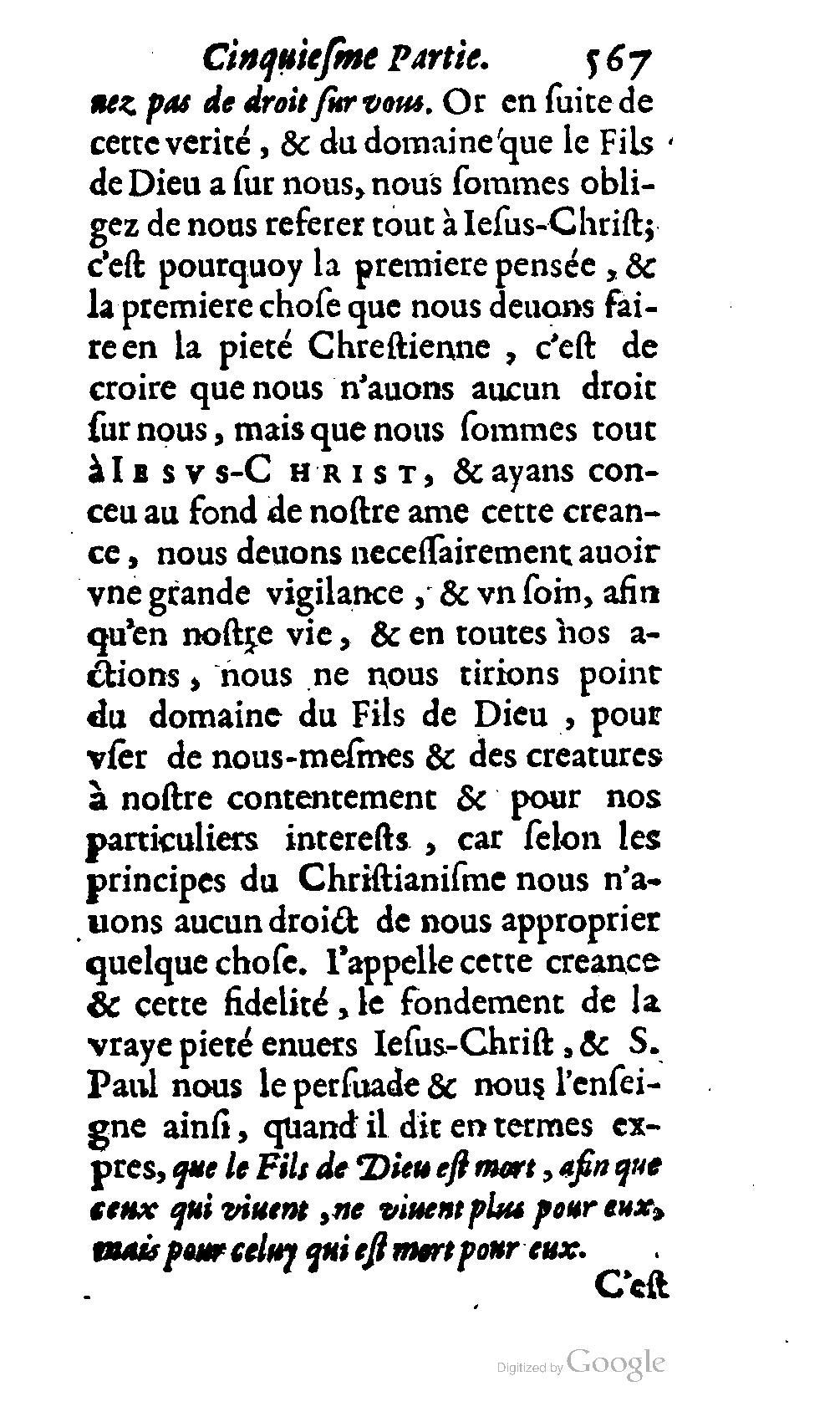 1646 - Antoine Cellier et Pierre Compagnon - Trésor spirituel contenant les obligations - BM Lyon