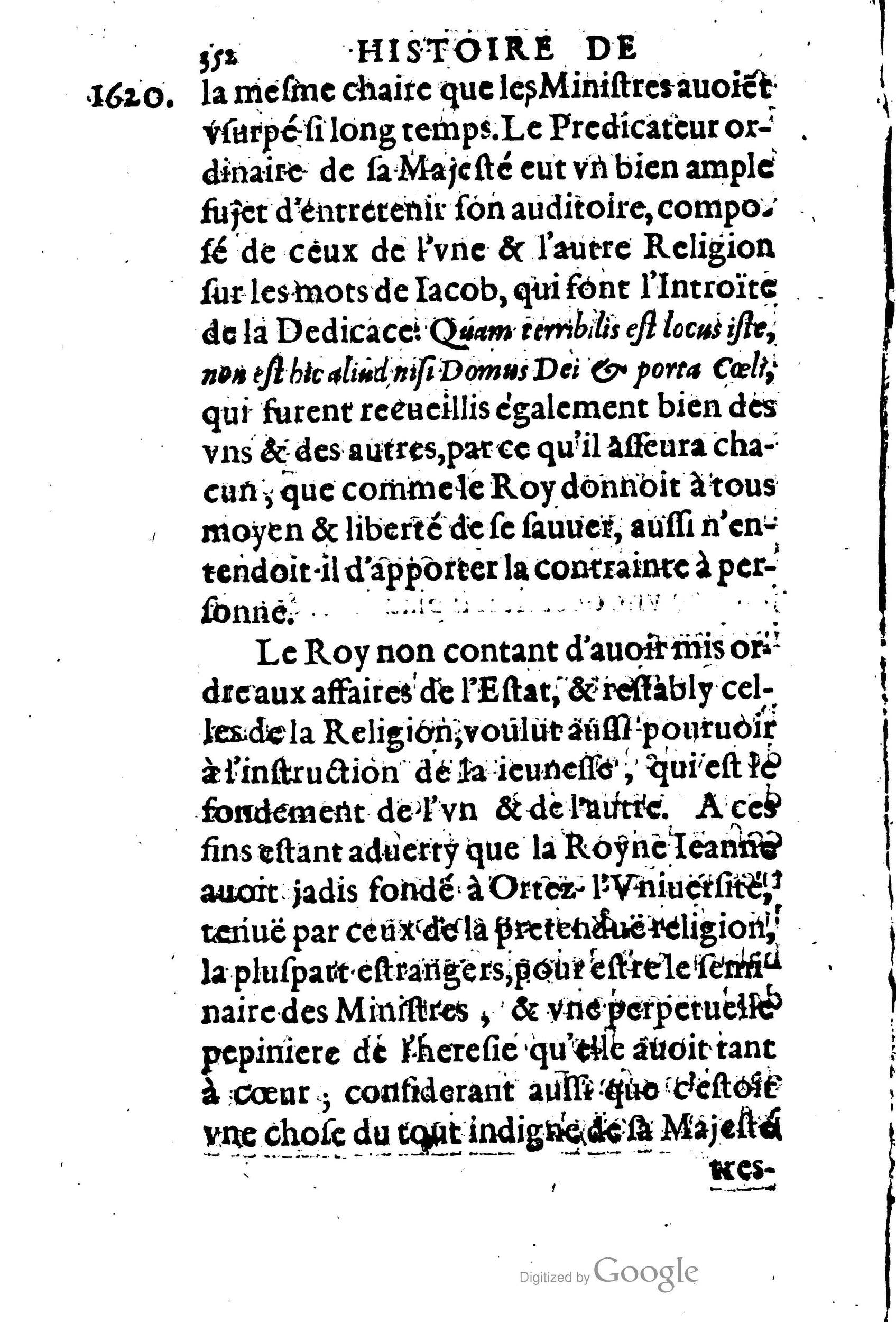 1623 - Joseph Bouillerot - Trésor de l’histoire générale de notre temps - BM Lyon