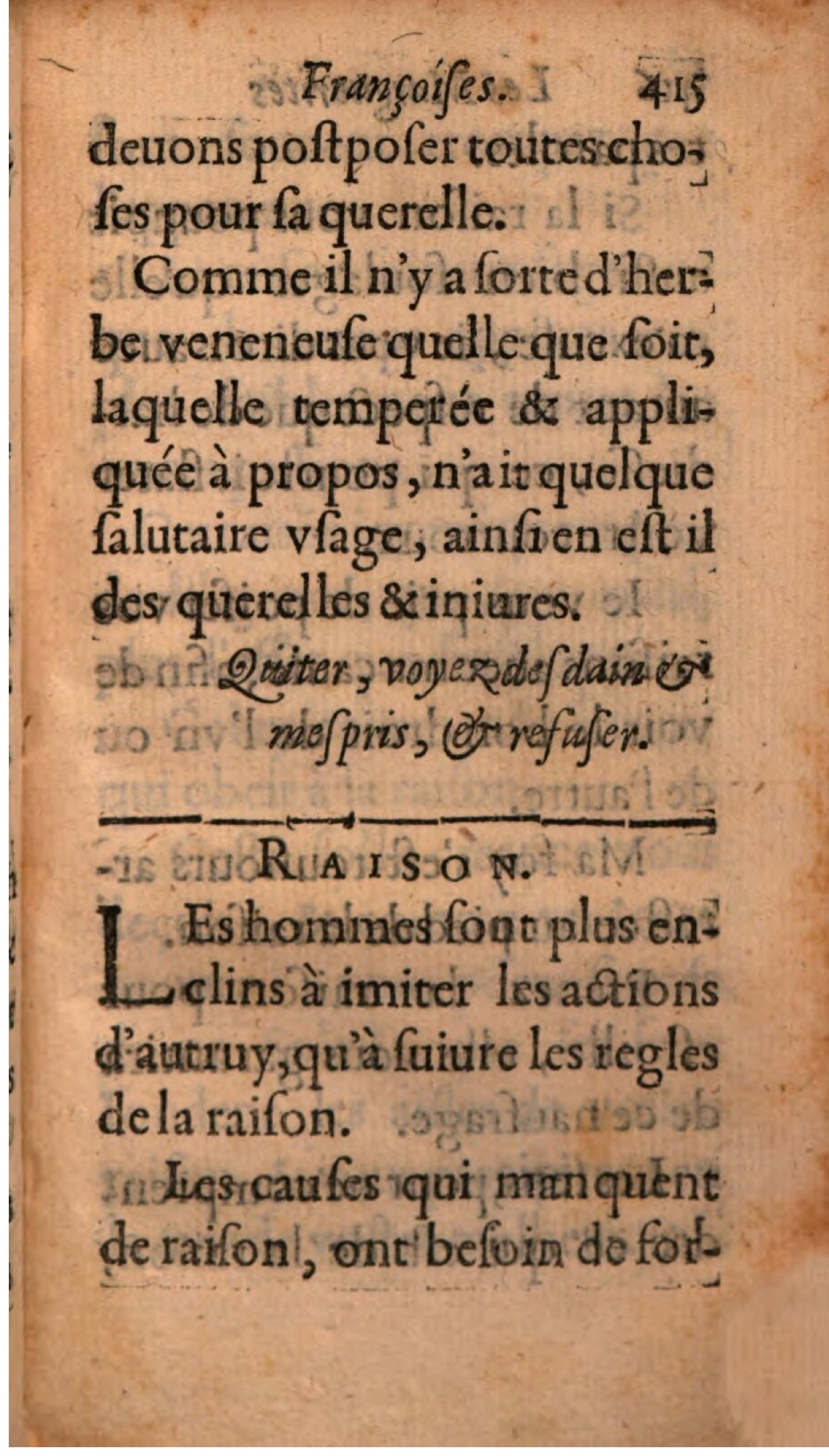 1608 - Théodore Reinsart - Les Marguerites françaises ou Trésor des Fleurs du bien-dire - BSB Munich