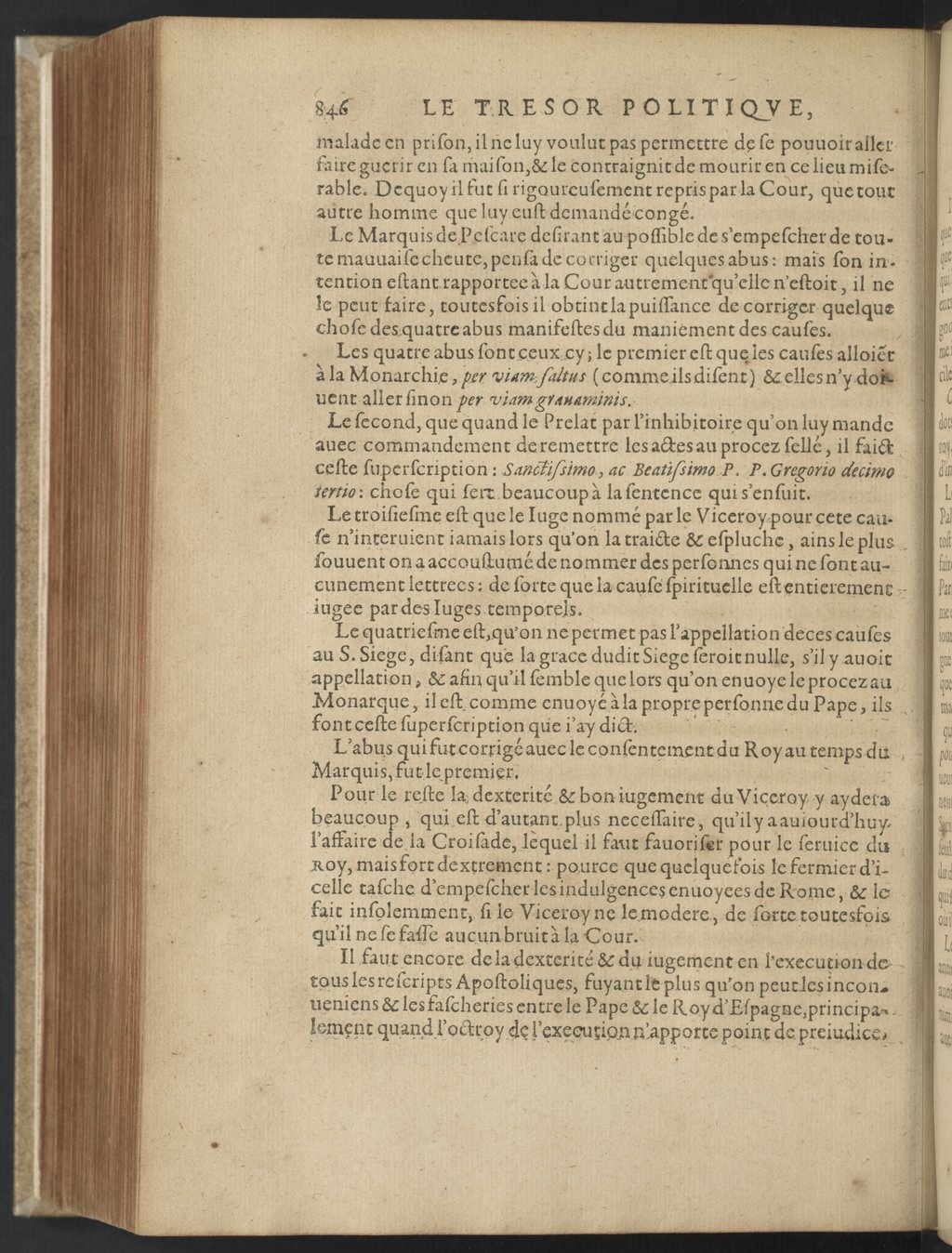 1608 - Nicolas Du Fossé - Trésor politique - BnF Tolbiac
