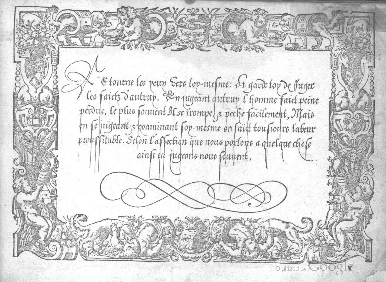 1580 - Jean de Beauchesne - Trésor d’écriture - UGent