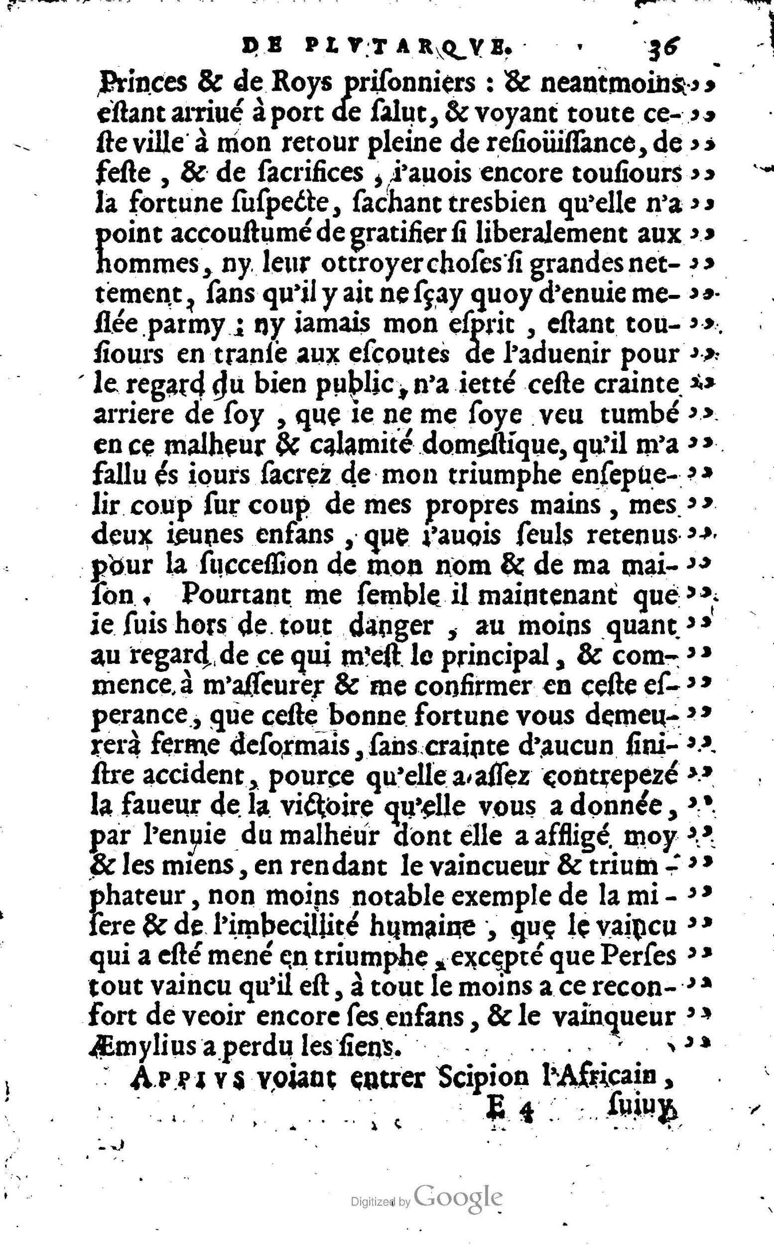 1568 - Willem Silvius - Trésor des vies de Plutarque - Anvers Plantin-Moretus