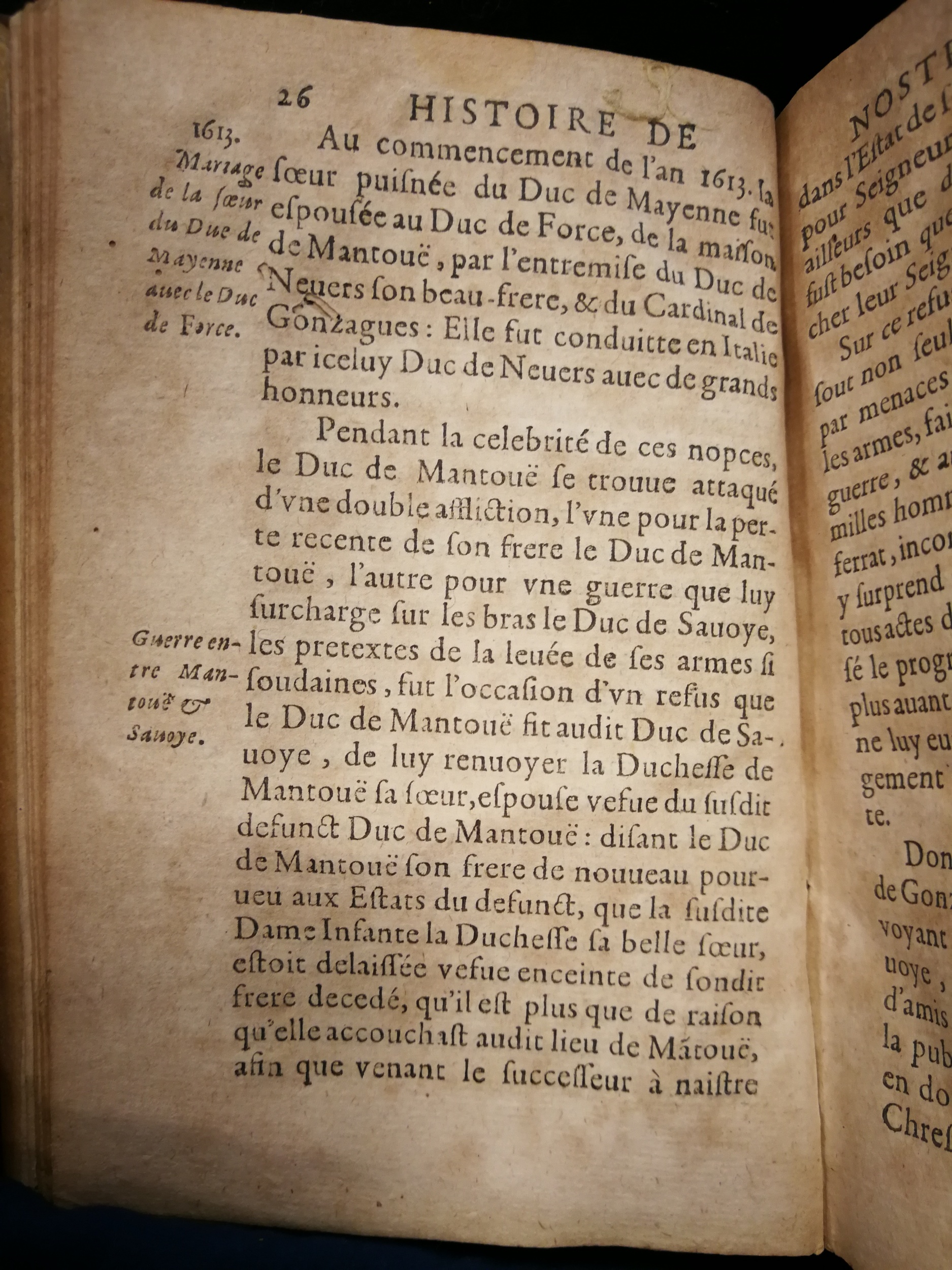 1626 - Joseph Bouillerot - Trésor de l’histoire générale de notre temps - Les Méjanes, Aix-en-Provence