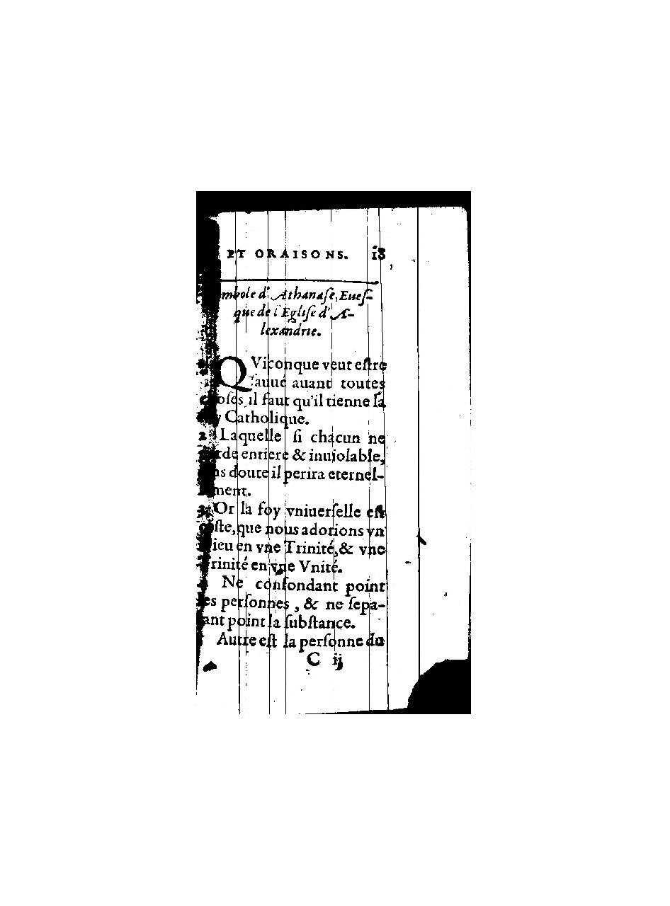 1596 - Guillaume Auvray - Trésor des prières, oraisons et instructions chrétiennes - BnF