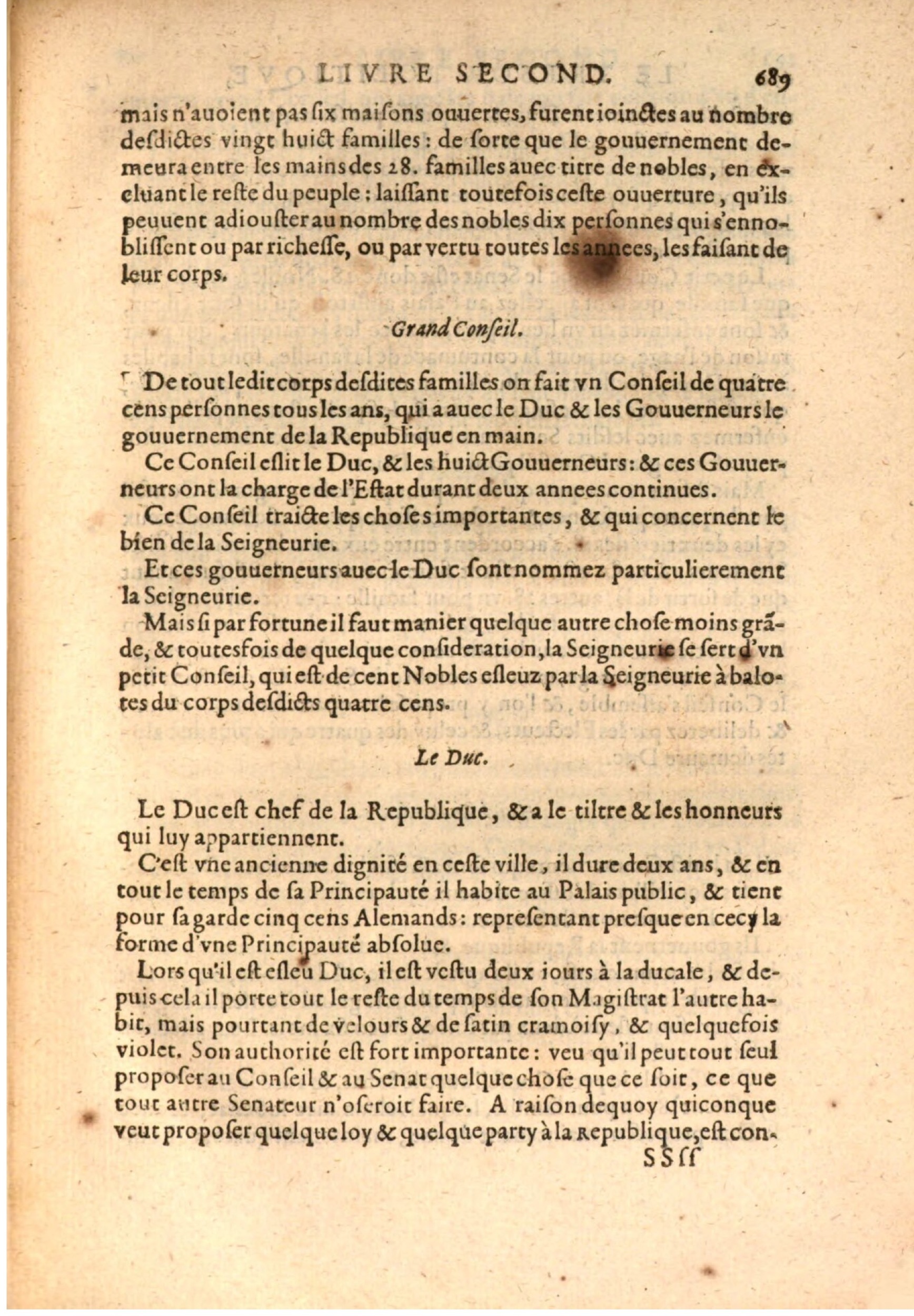 1608 - Nicolas Du Fossé - Trésor politique - BSB Munich