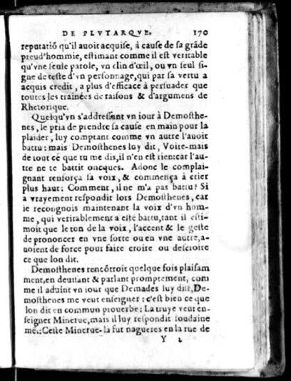 1574 - Benoît Rigaud - Trésor des vies de Plutarque - Avignon