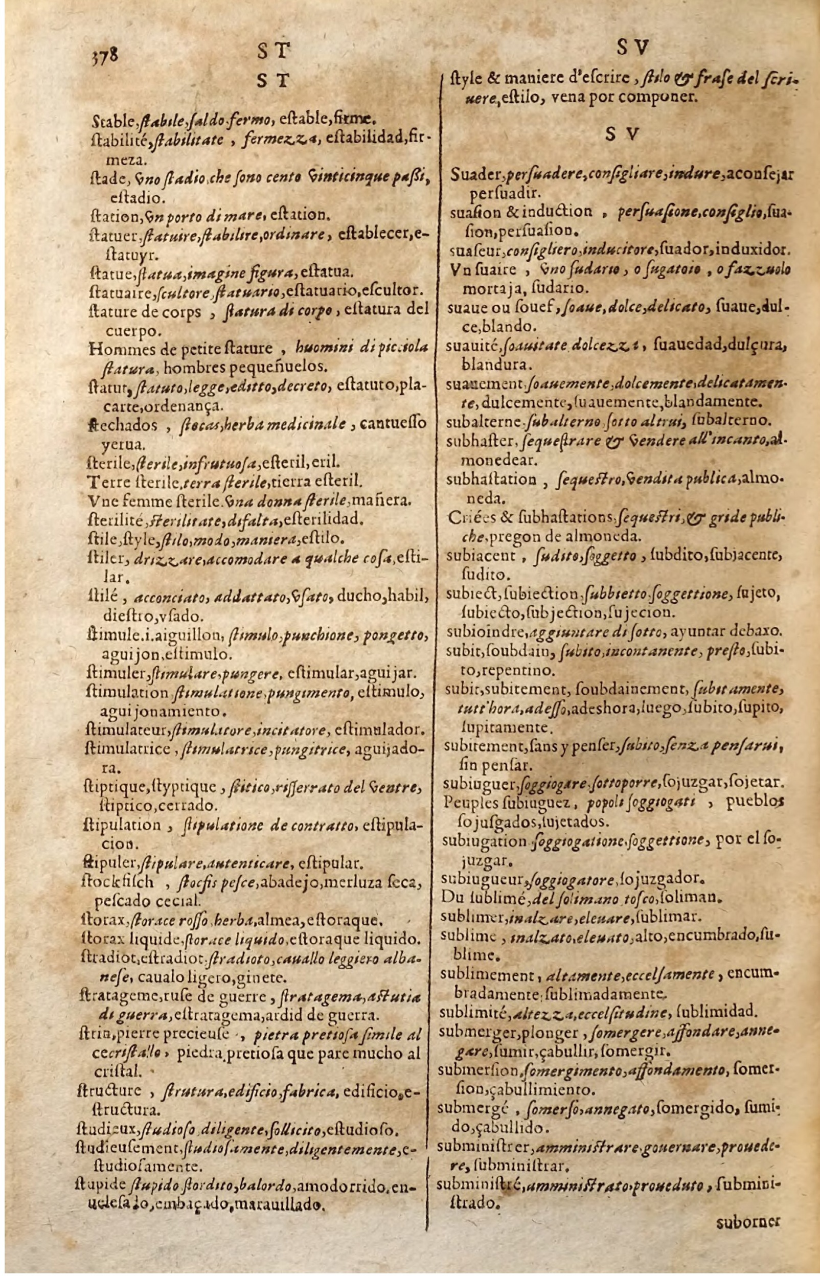 1627 - Jacques Crespin - Trésor des trois langues (Seconde partie) - Regensburg