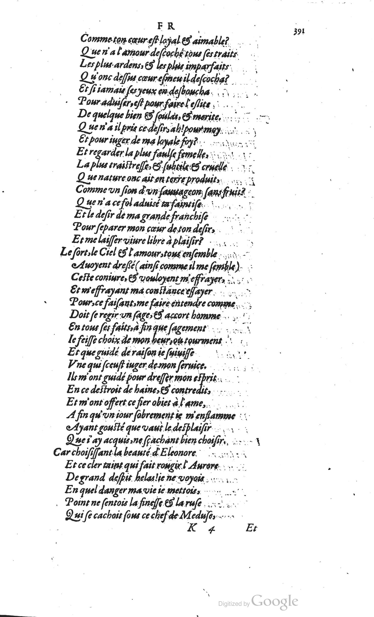 1585 - Barthélemy Honorat - Bibliothèques françaises - BSB Munich