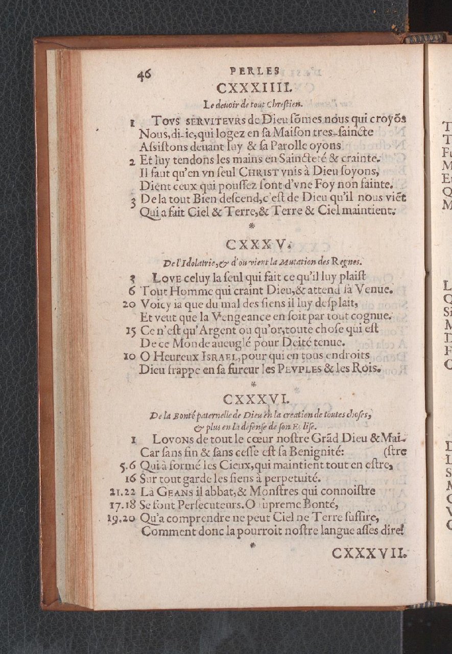 1577 - Jean de Laon - Trésor des 150 psaumes de David - Genève