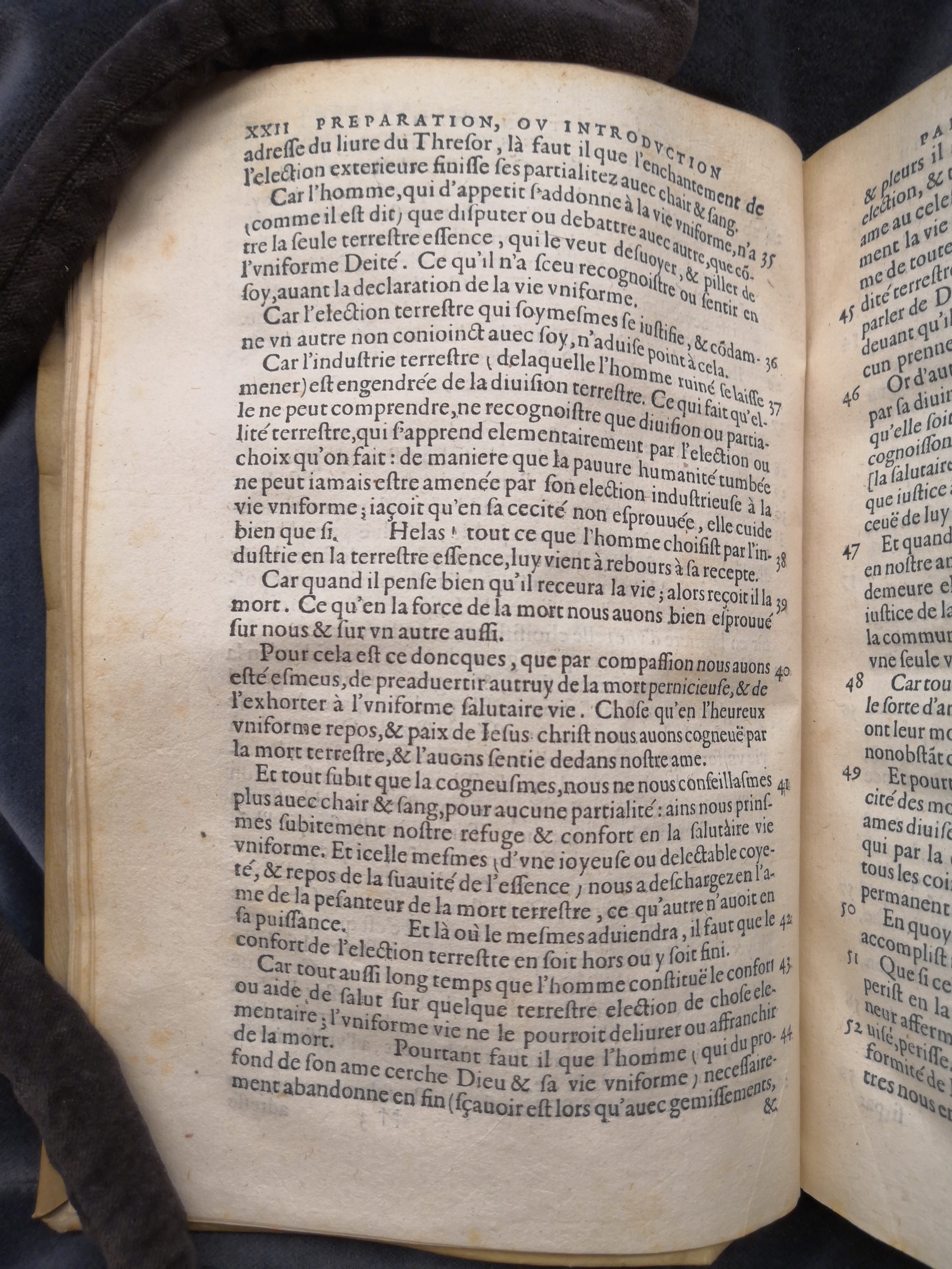 1581c. - Christophe Plantin - Le Livre des témoignages du Trésor caché au champ (Livres 2, 4, 6 et 7) - Anvers Musée Plantin Moretus
