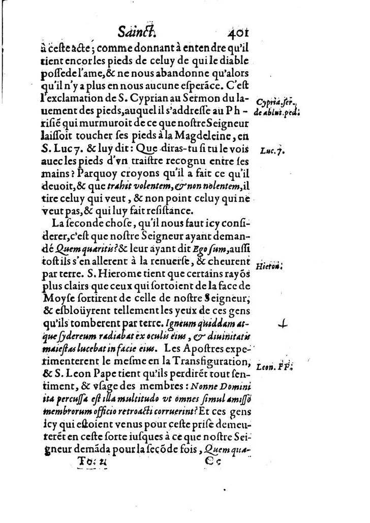 1607 - Nicolas Du Fossé - Trésor quadragésimal - T 02 - BM Lyon