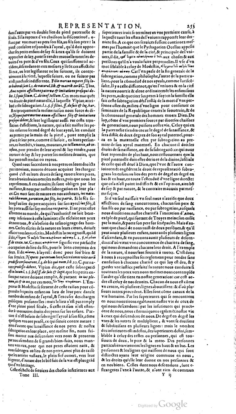 1629 - Veuve Nicolas Buon - Trésor du droit français (21754 T. 3) - BM Lyon