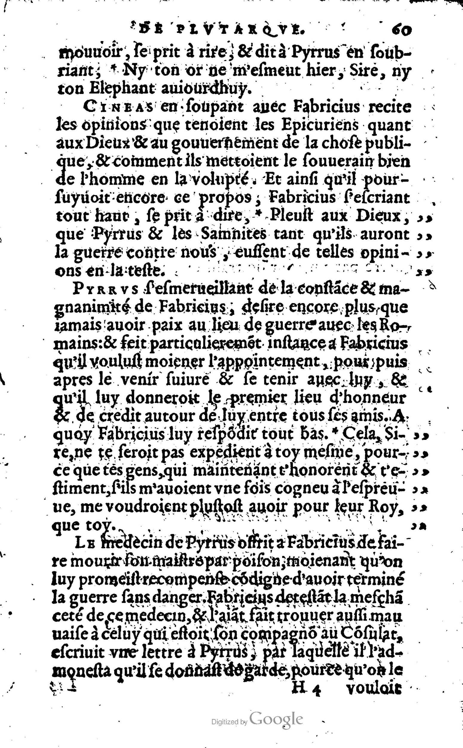 1568 - Willem Silvius - Trésor des vies de Plutarque - Anvers Plantin-Moretus 1568 - Willem Silvius - Trésor des vies de Plutarque - Anvers Plantin-Moretus