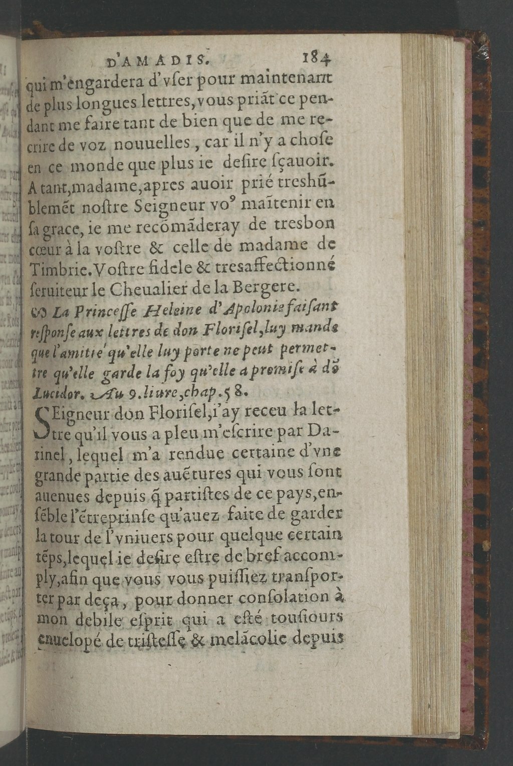 1564 - Vincent Norment et Jeanne Bruneau - Trésor des Amadis - BnF