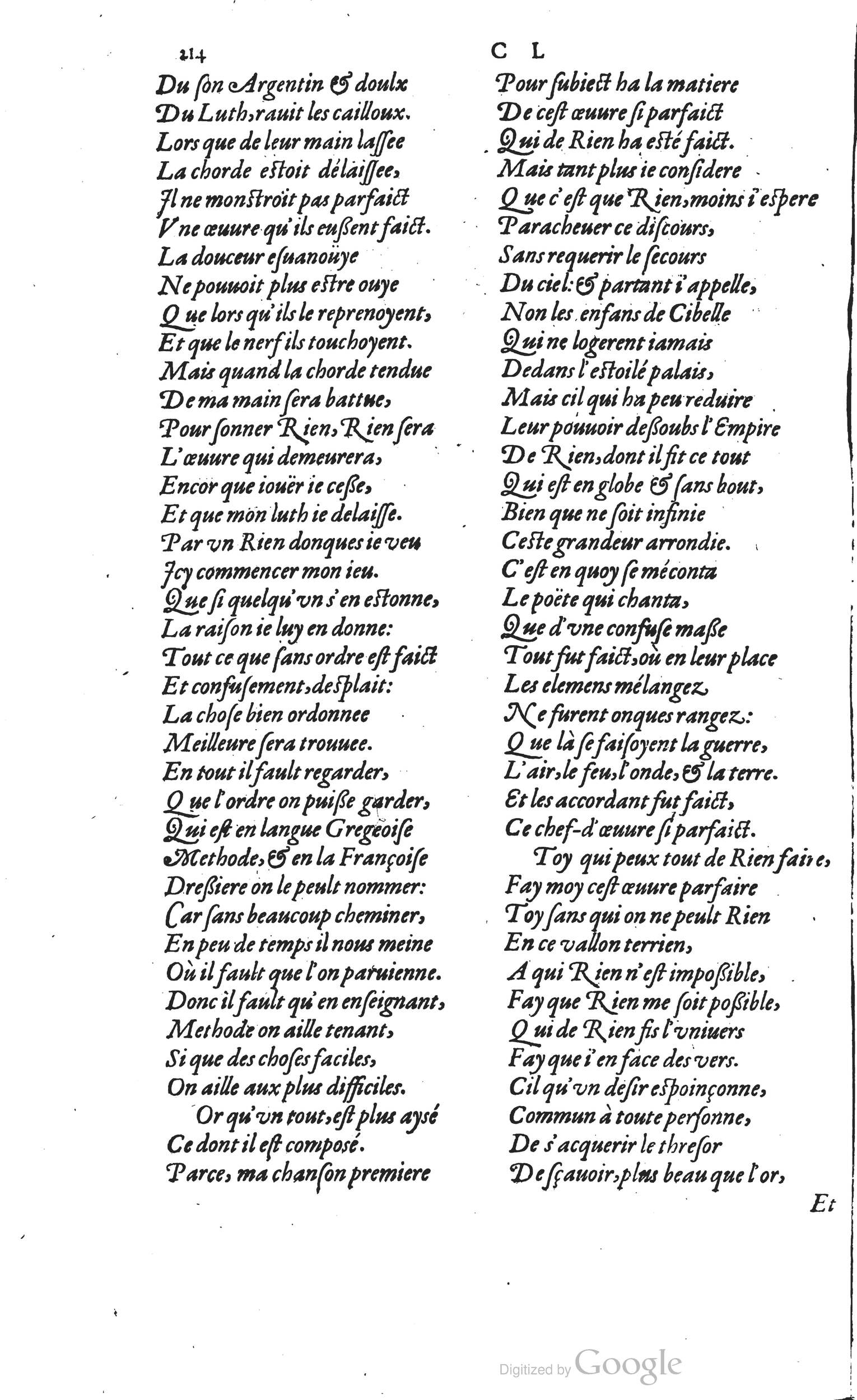 1585 - Barthélemy Honorat - Bibliothèques françaises - BSB Munich