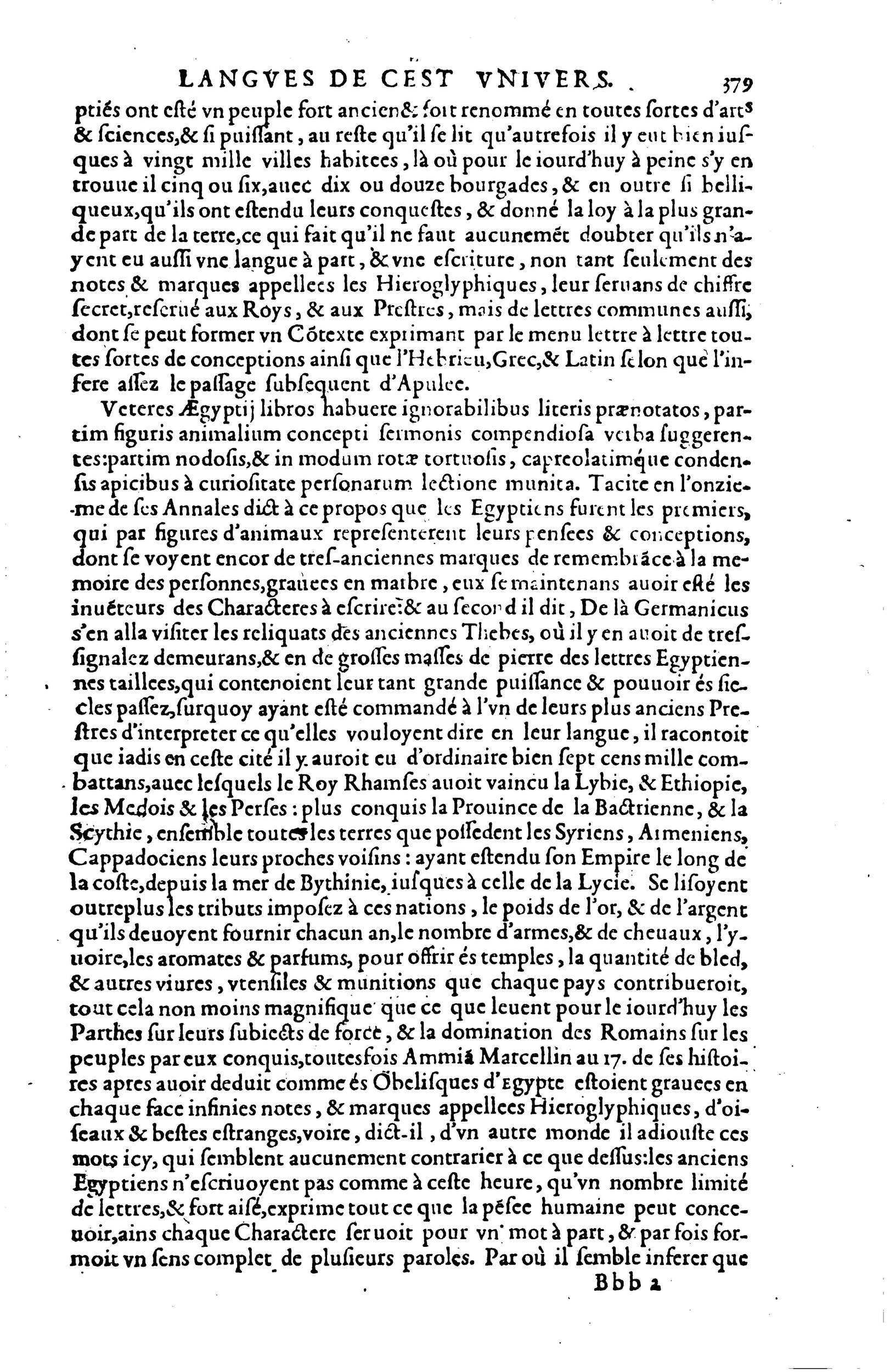 1608 - Nicolas Du Fossé - Trésor politique - BnF Tolbiac