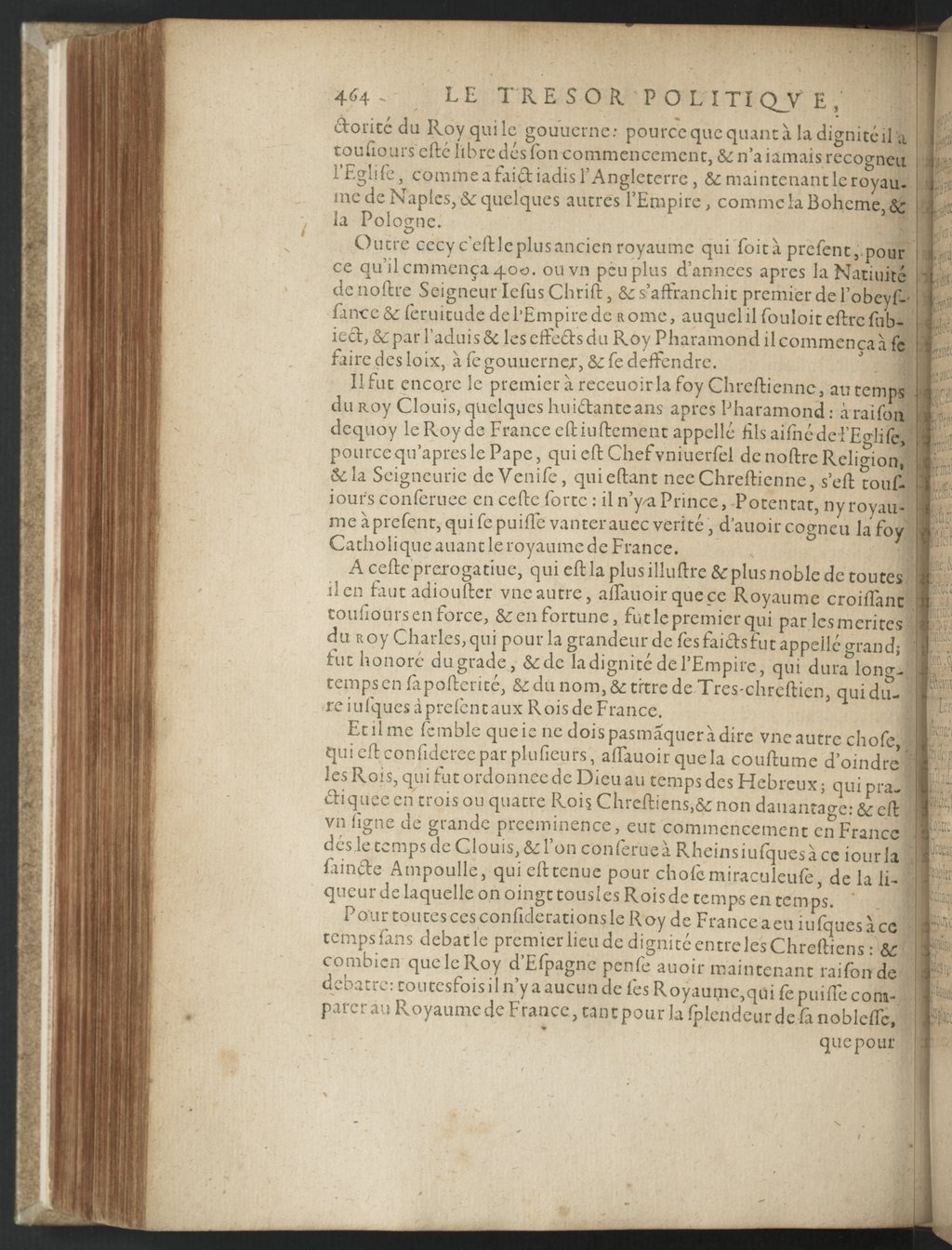 1608 - Nicolas Du Fossé - Trésor politique - BnF Tolbiac