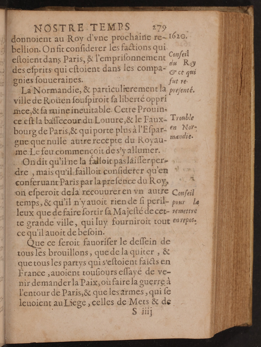 1626 - Joseph Bouillerot - Trésor de l’histoire générale de notre temps - BnF Arsenal