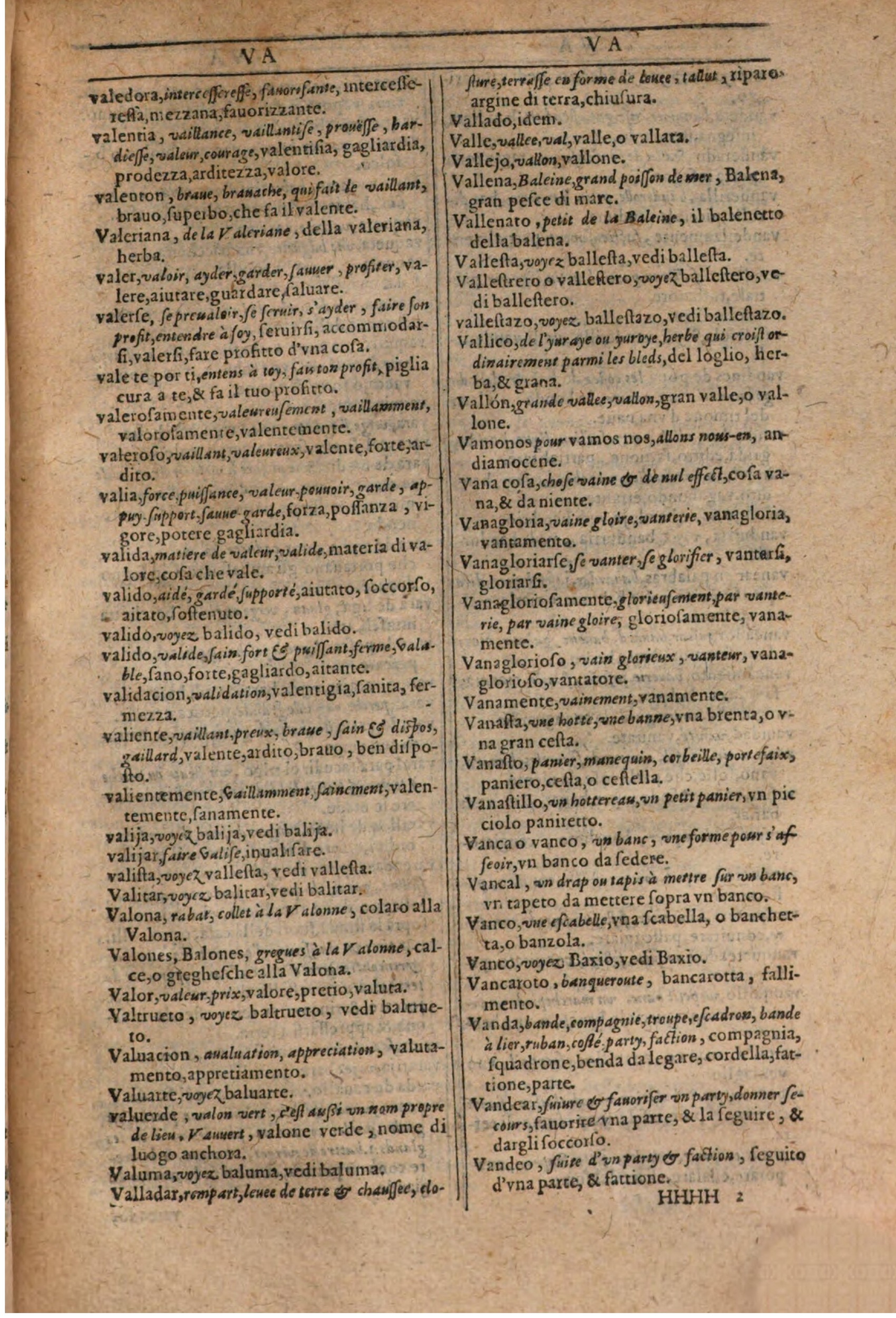 1609 - Philippe Albert et Alexandre Pernet - Trésor des trois langues française, italienne et espagnole (Première partie) - BSB Munich 1609 - Philippe Albert et Alexandre Pernet - Trésor des trois langues française, italienne et espagnole (Première partie) - BSB Munich