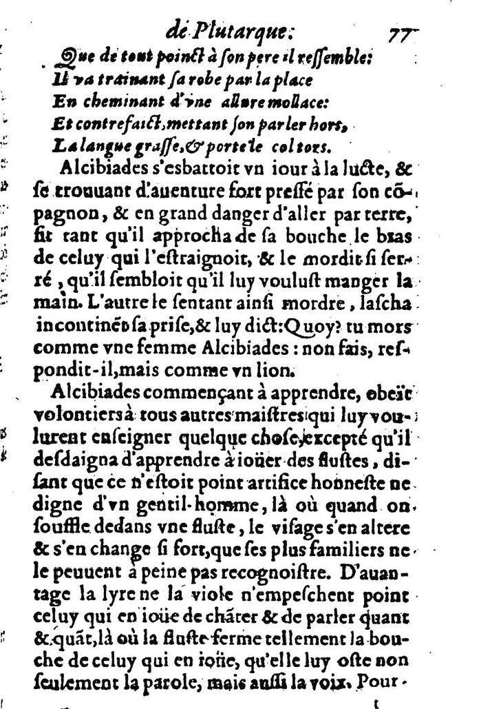 1611 - Pierre Rigaud - Trésor des vies de Plutarque - BM Lyon