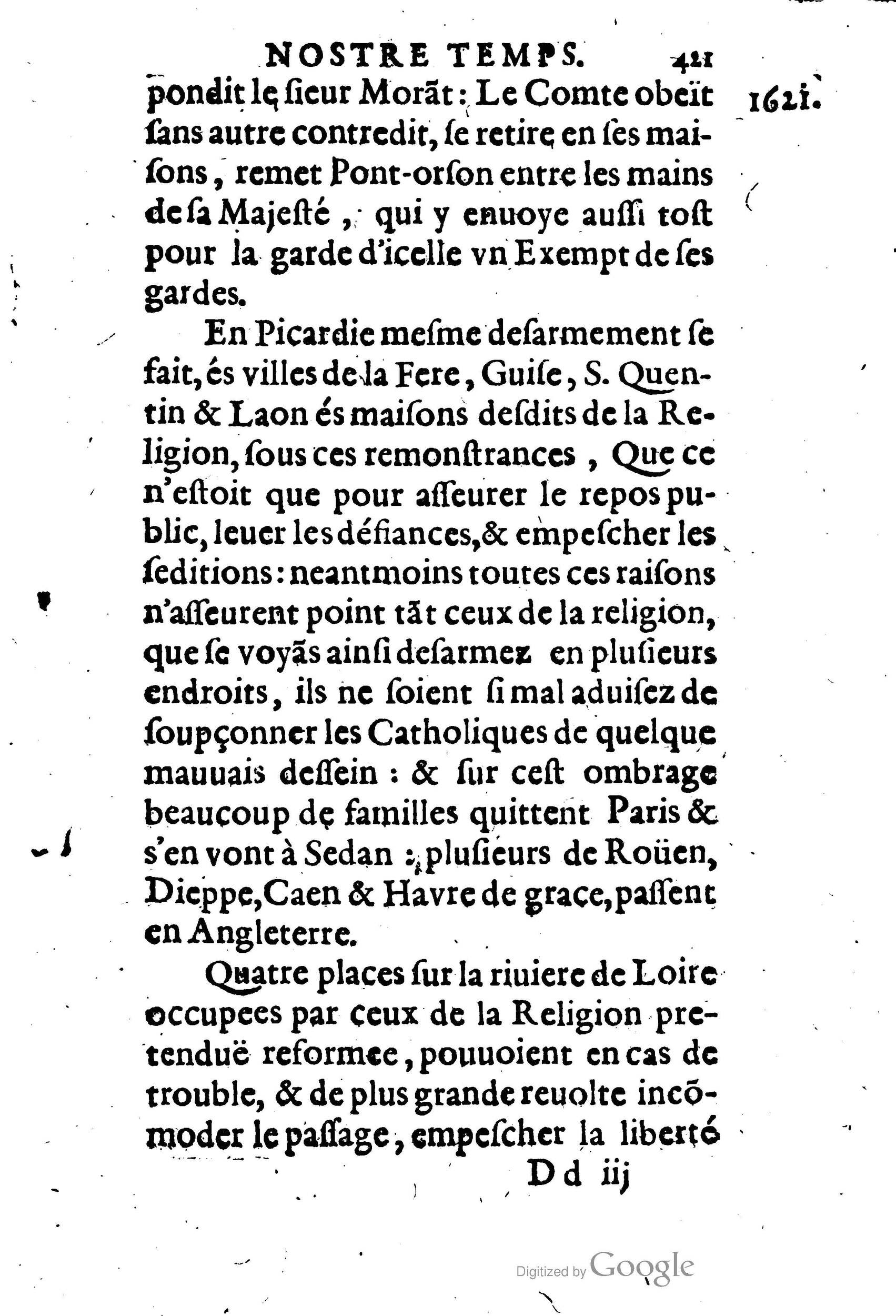 1623 - Joseph Bouillerot - Trésor de l’histoire générale de notre temps - BM Lyon