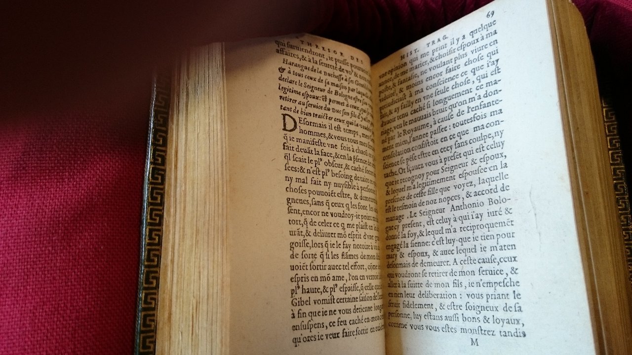 1581 - Pierre Le Voirier et Gervais Mallot - Trésor des histoires tragiques - BnF Richelieu