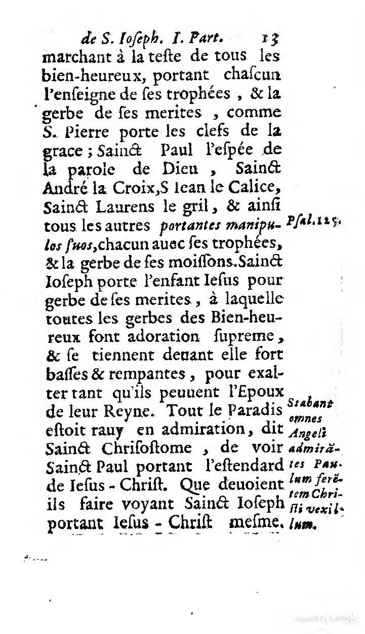 1646 - Jean Piot - Trésor inestimable de Saint-Joseph - BNC Rome