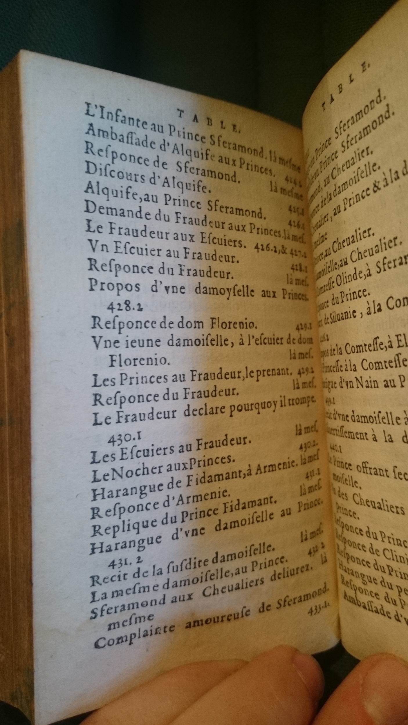 1582 - Jean Huguetan - Trésor des Amadis - BnF Arsenal