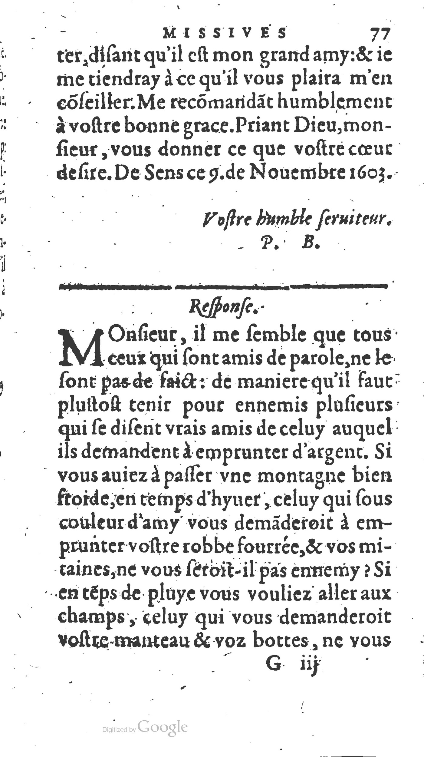 1604 - Fleury Bourriquant - Nouveau Trésor des secrétaires - British Library