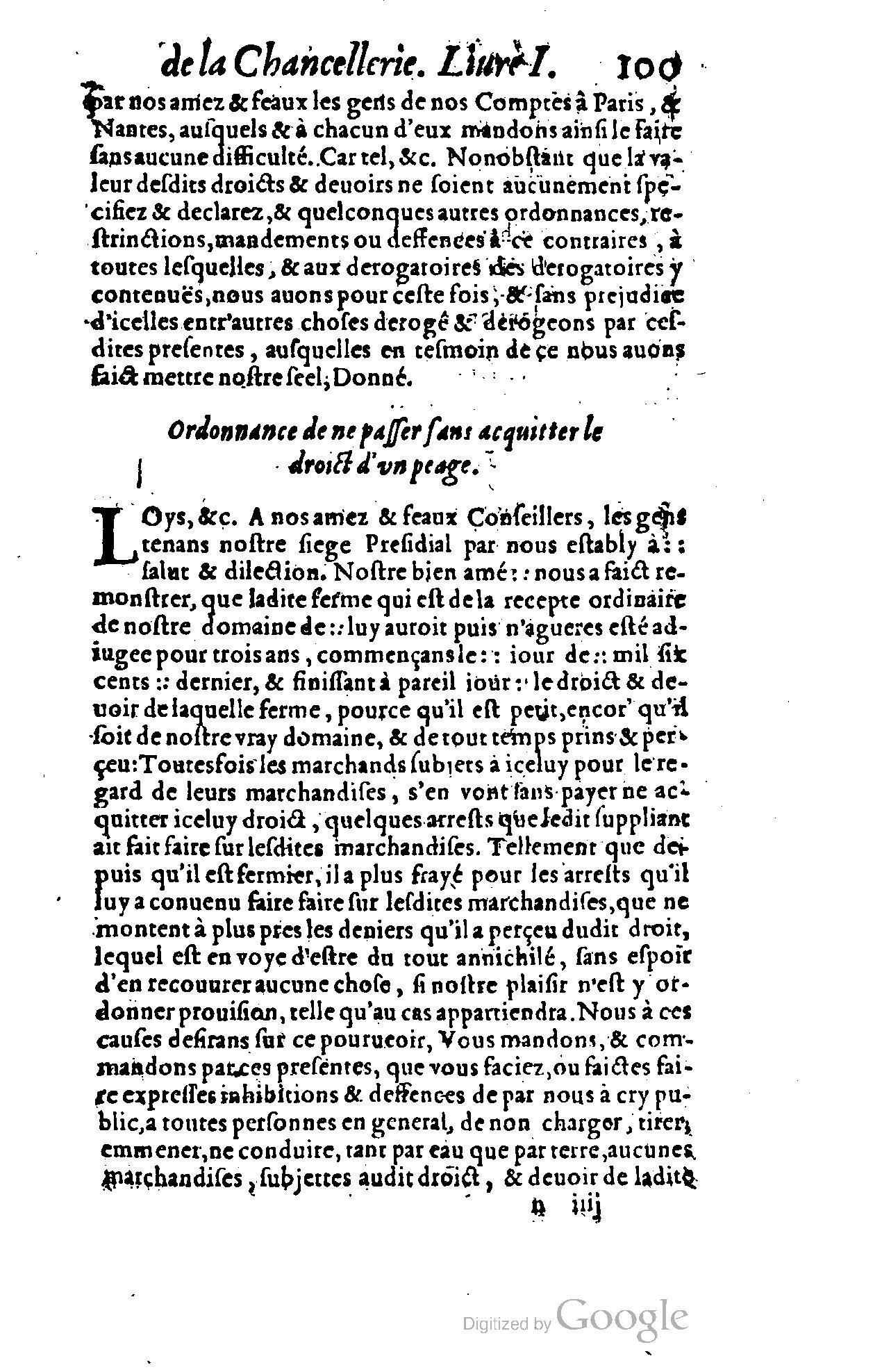 1614 - Jean Richer - Trésor du nouveau style et protocole de la chancellerie de France - BSB Munich