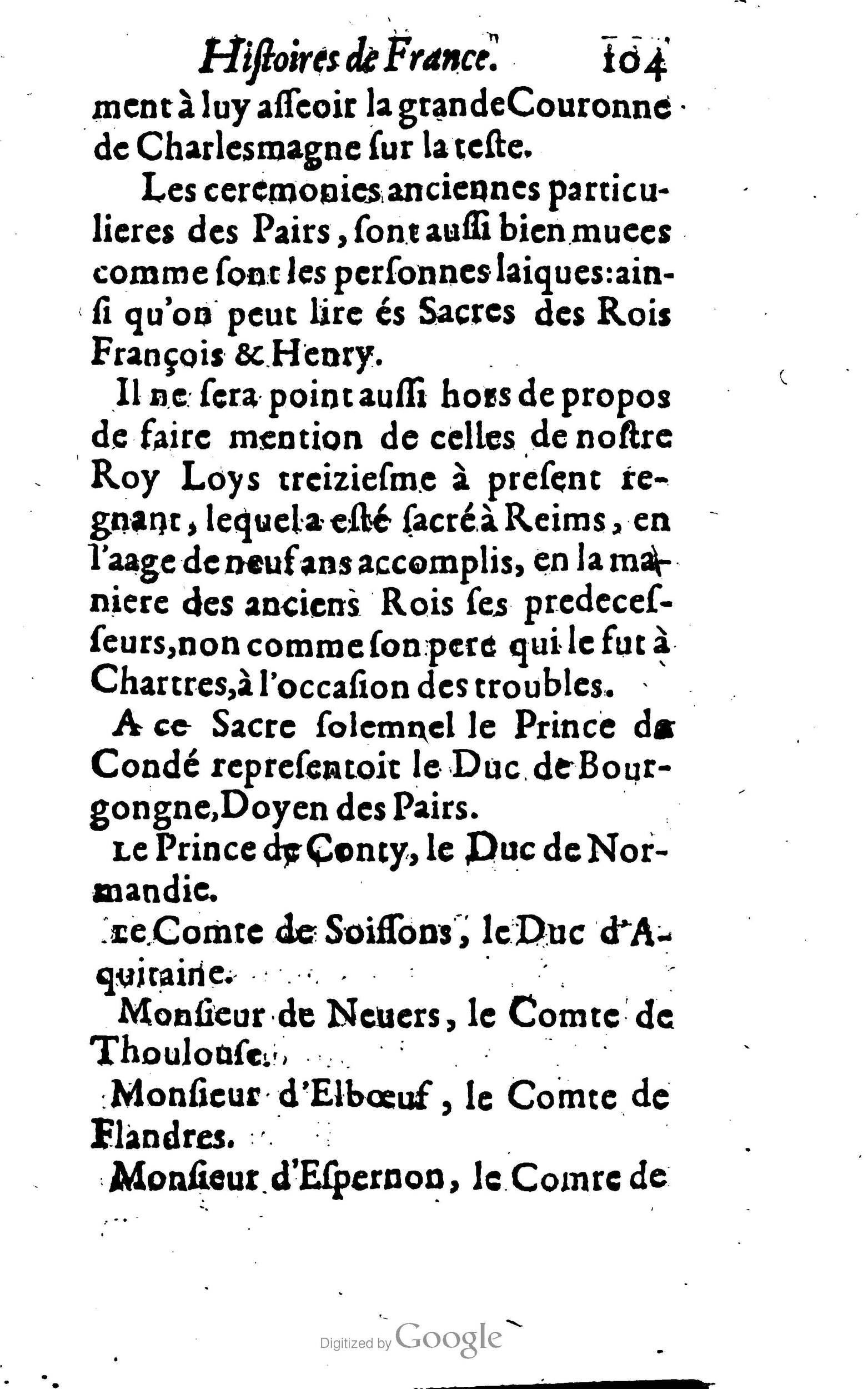 1619 - Jean Corrozet - Trésor des histoires de France - BSB Munich