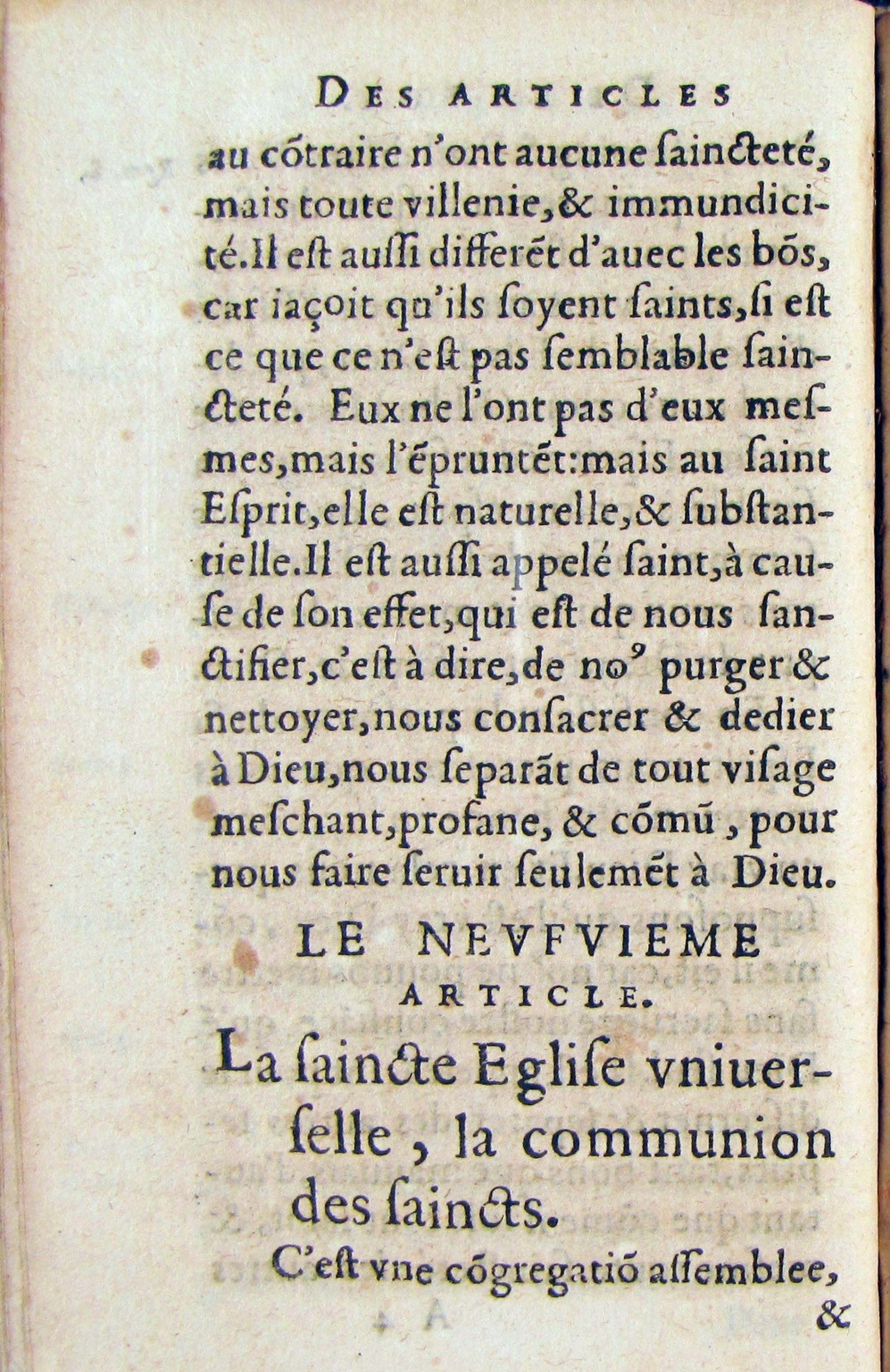 1572 - Antoine Certia - Trésor des prières, oraisons et instructions chrétiennes - Nîmes 1572 - Antoine Certia - Trésor des prières, oraisons et instructions chrétiennes - Nîmes