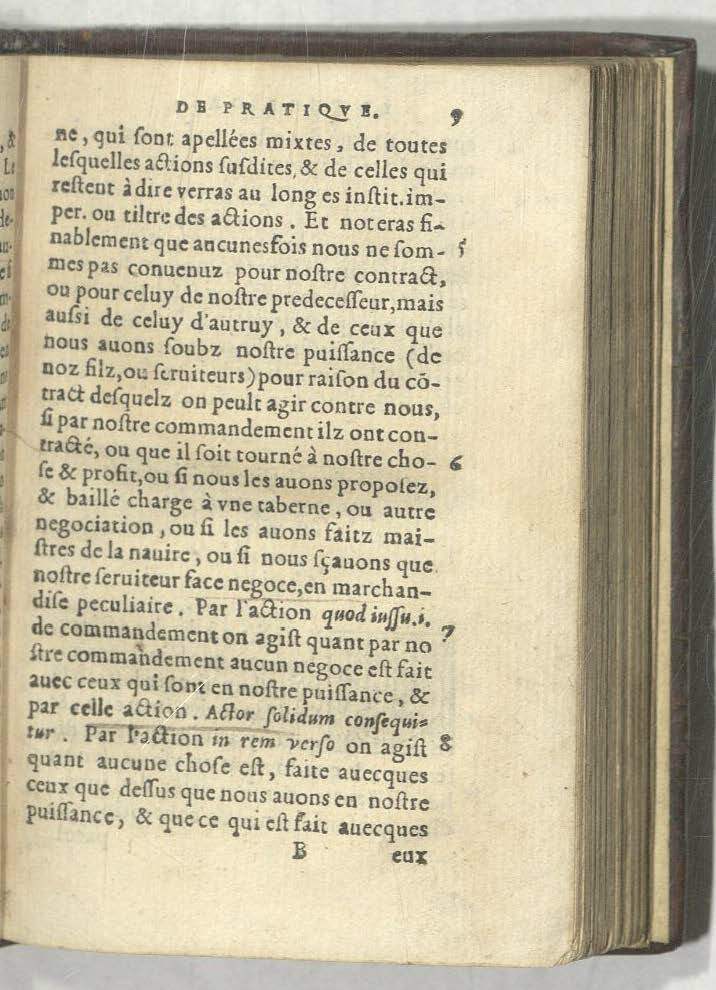 1552 - Vincent Sertenas - Trésor de pratique pour les juges - Kansas University
