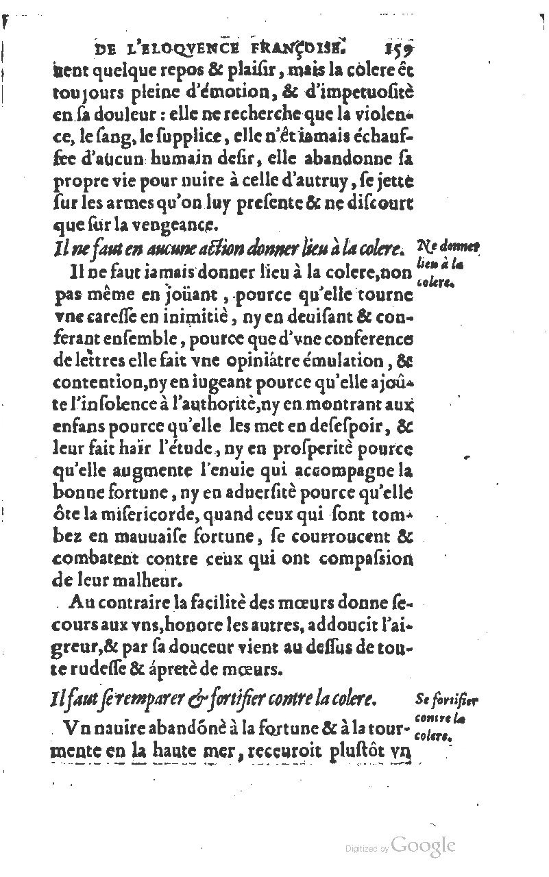 1610 - Louis Coste - Trésor de l’éloquence française (Seconde partie) - BM Lyon