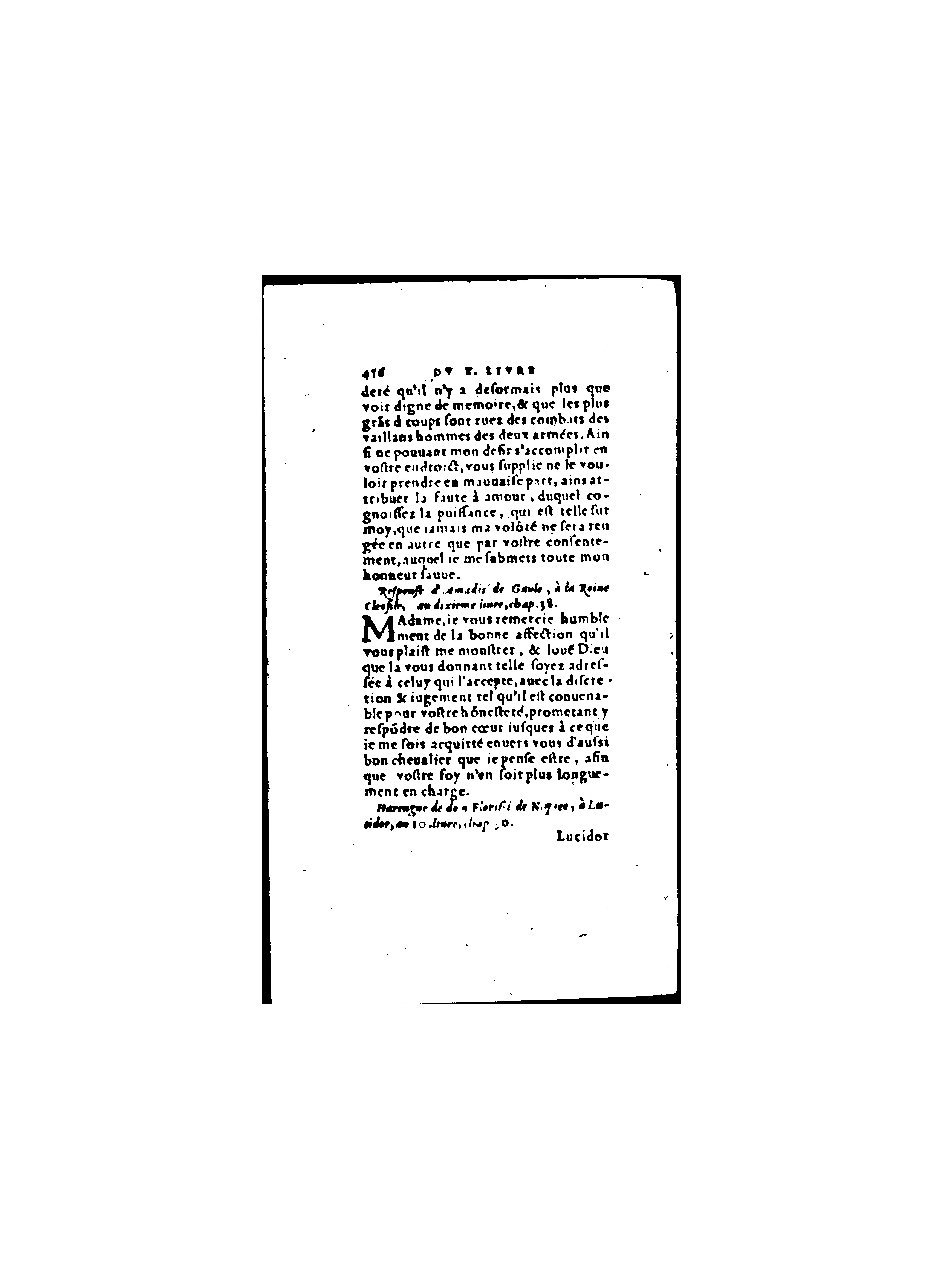 1571 - Jean Huguetan - Trésor des Amadis - BnF