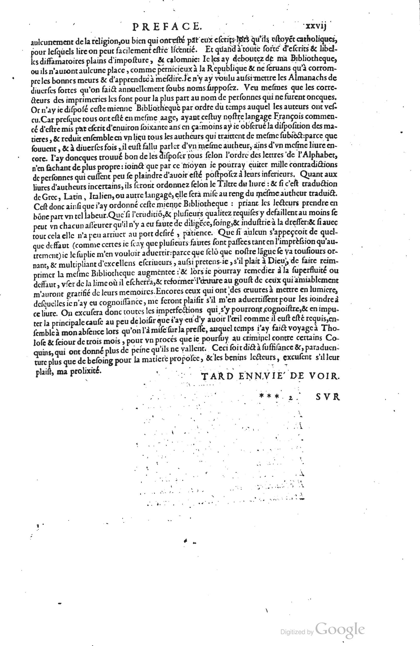 1585 - Barthélemy Honorat - Bibliothèques françaises - BSB Munich