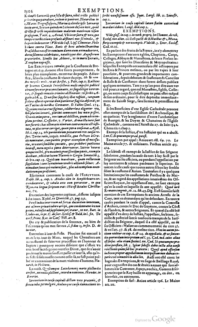 1629 - Veuve Nicolas Buon - Trésor du droit français (21754 T. 1) - BM Lyon 1629 - Veuve Nicolas Buon - Trésor du droit français (21754 T. 1) - BM Lyon