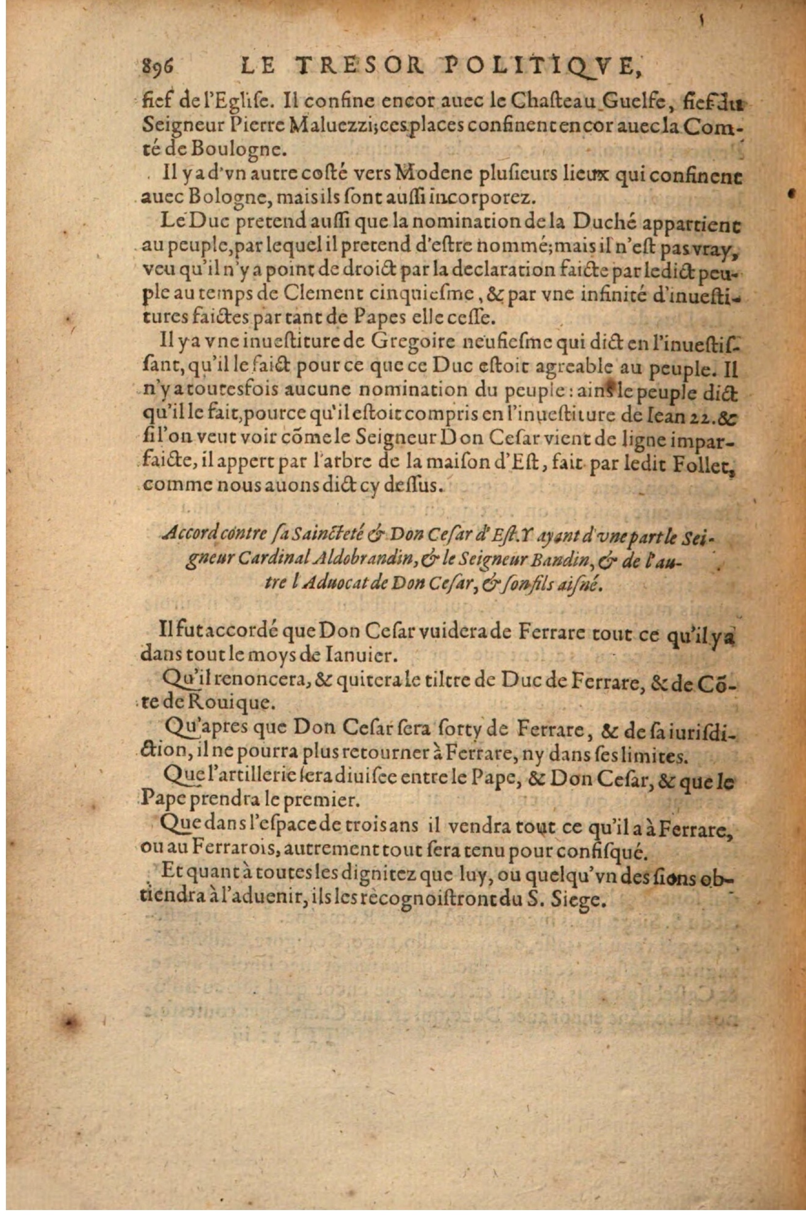1608 - Thierry Rolin - Trésor politique - Augsbourg
