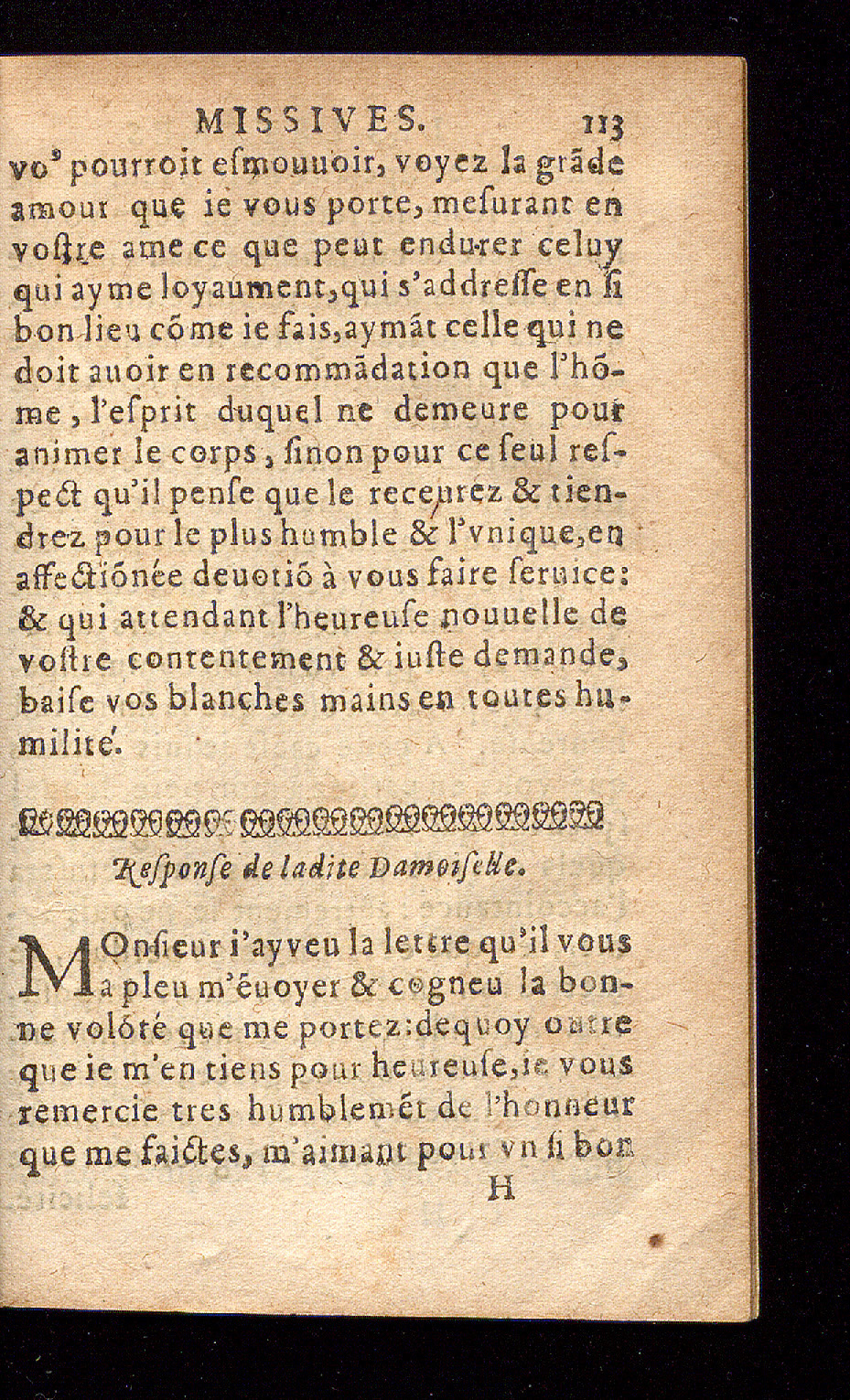 1614 - Barthélemy Vincent - Élite et Trésor des lettres missives - Bâle