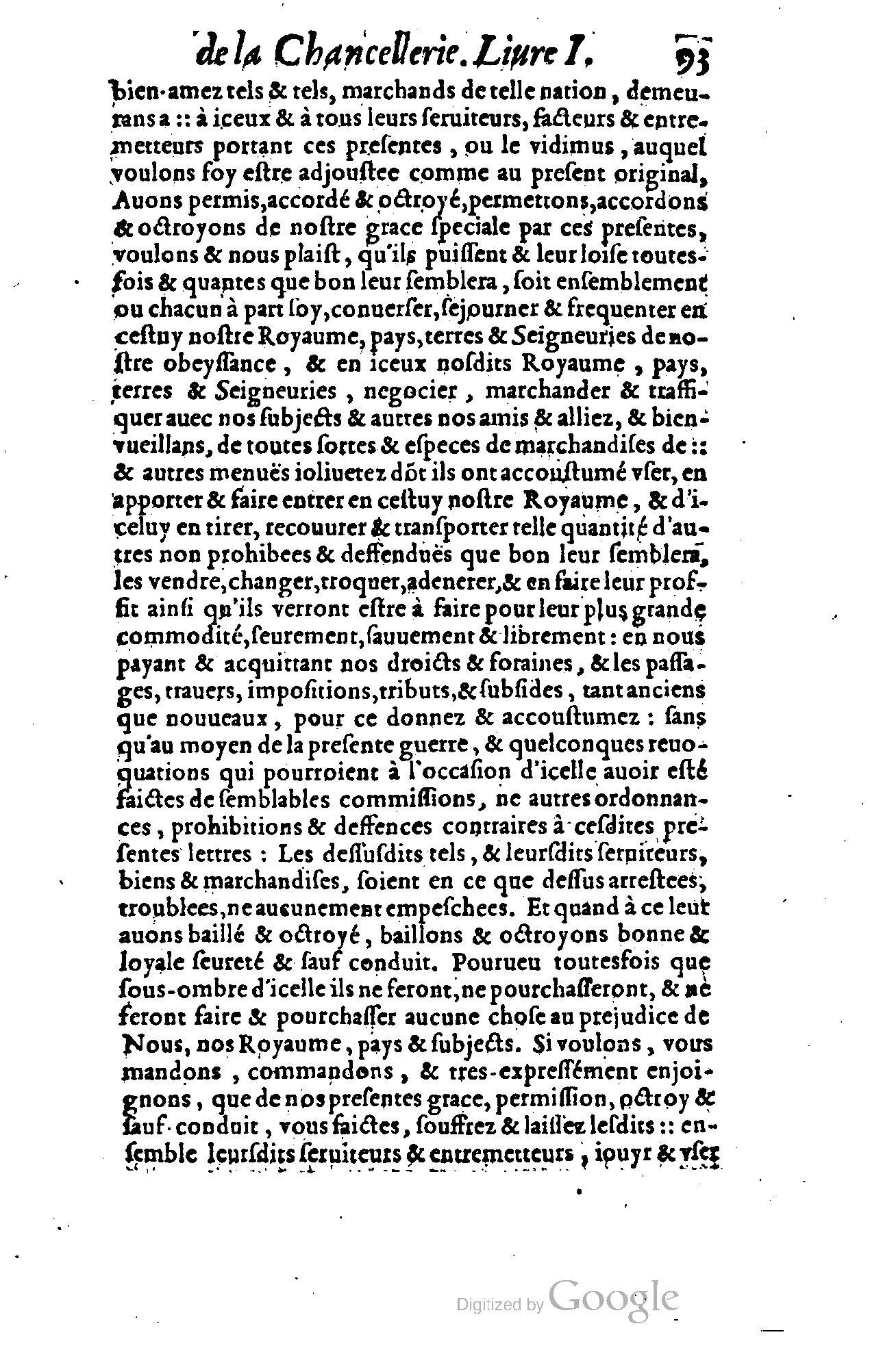 1614 - Jean Richer - Trésor du nouveau style et protocole de la chancellerie de France - BSB Munich