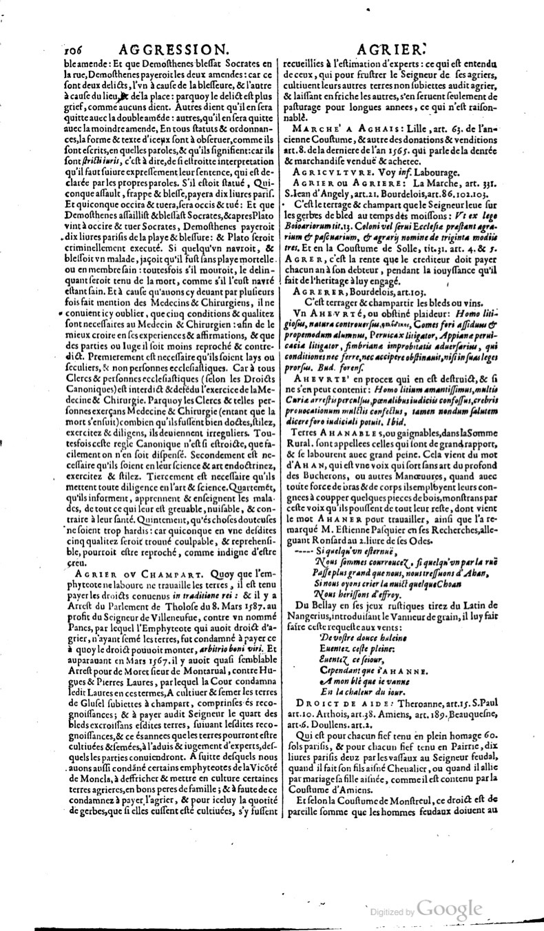 1629 - Veuve Nicolas Buon - Trésor du droit français (29620 T. 1) - BM Lyon