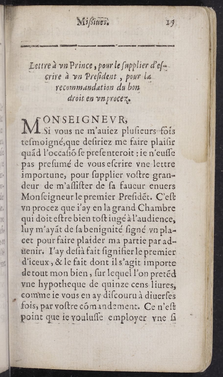1624 - Jacques Cailloué - Secrétaire des secrétaires ou le Trésor de la plume française - BnF