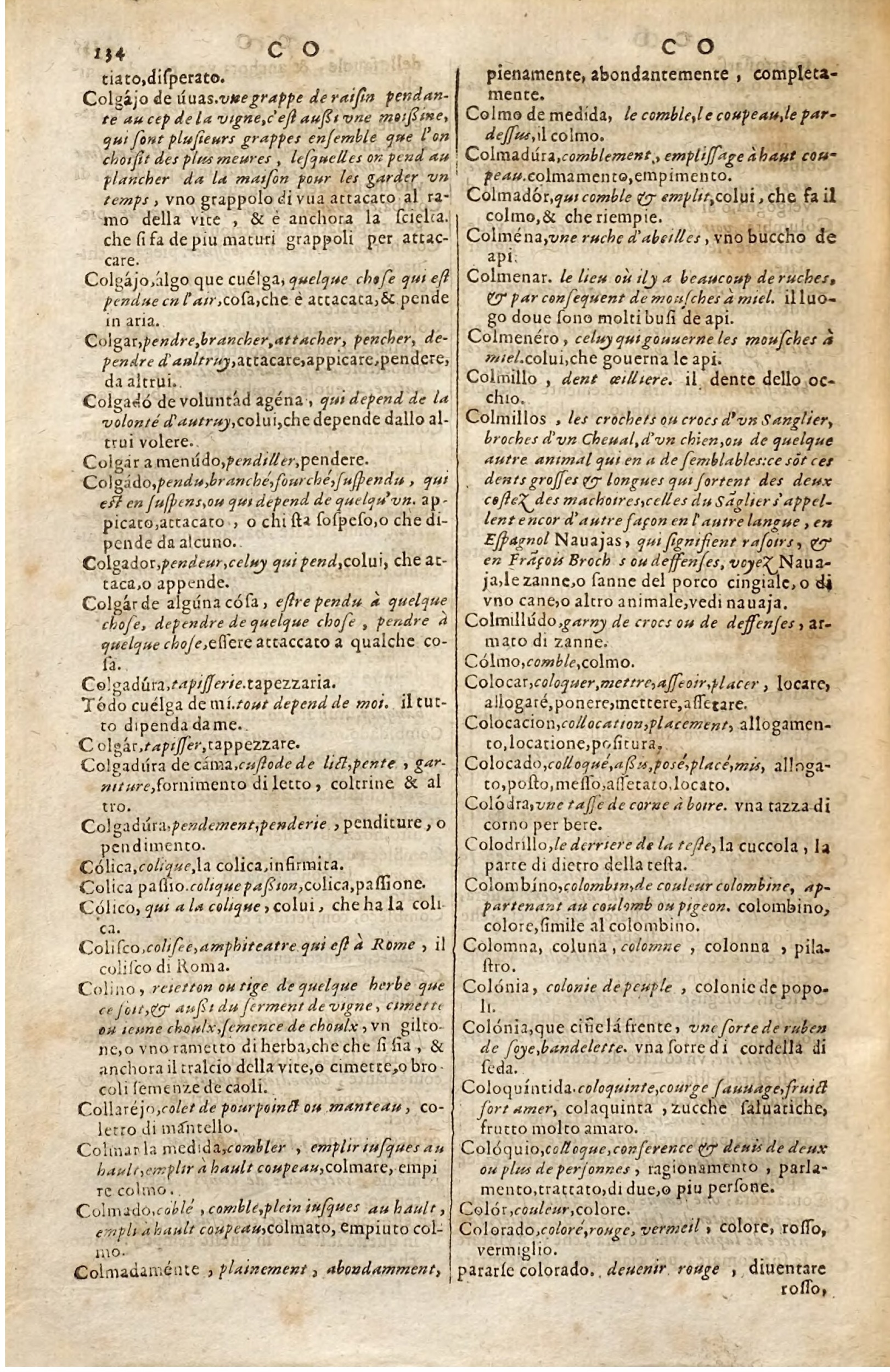 1627 - Jacques Crespin - Trésor des trois langues - Regensburg