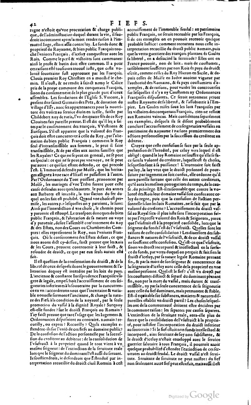 1629 - Veuve Nicolas Buon - Trésor du droit français (21754 T. 2) - BM Lyon
