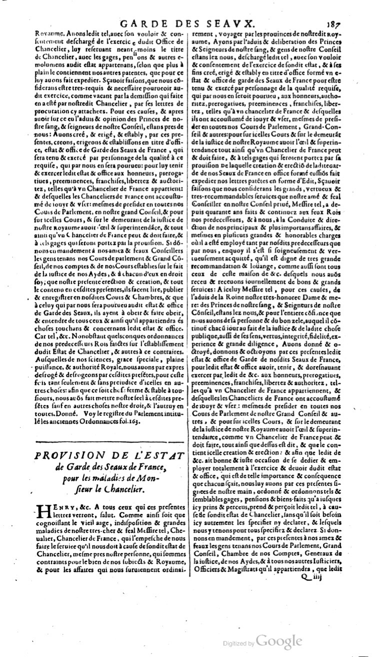 1629 - Veuve Nicolas Buon - Trésor du droit français (29620 T. 2) - BM Lyon
