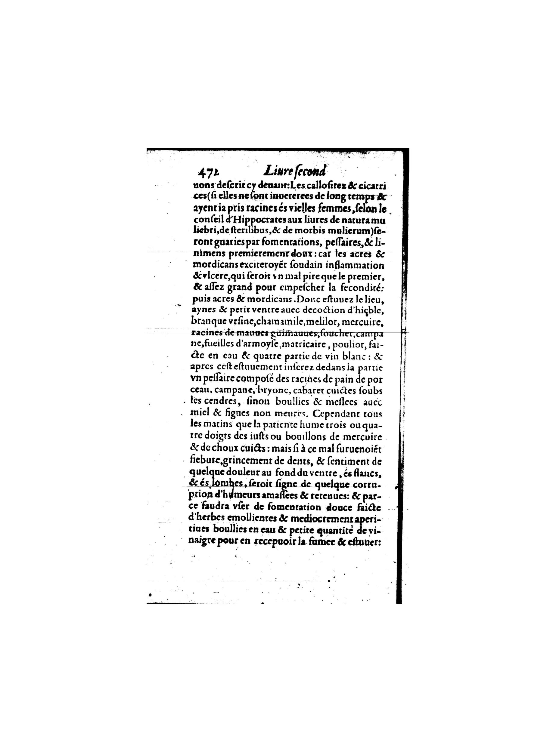 1587 - Jacques du Puis - Trésor des remèdes secrets pour les maladies des femmes - BnF